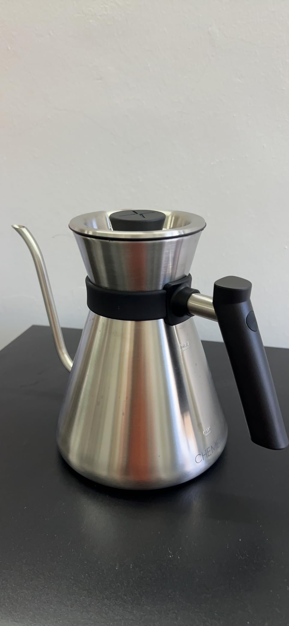 Chemex - Stainless Steel Gooseneck Chettle - Brushed customer photo 2