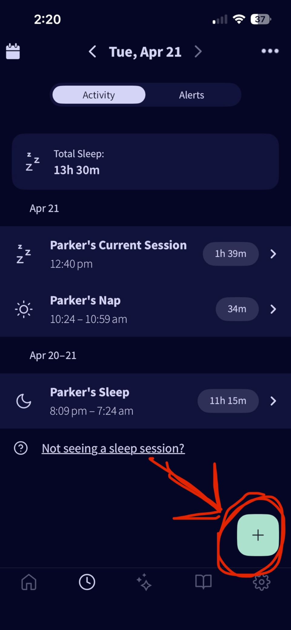 Dream Sock Smart Wearable Baby Monitor Tracks Heart Rate & Oxygen in Real Time Parents Receive Alerts, Sleep Insights & More via App - Bedtime Blue customer photo 1