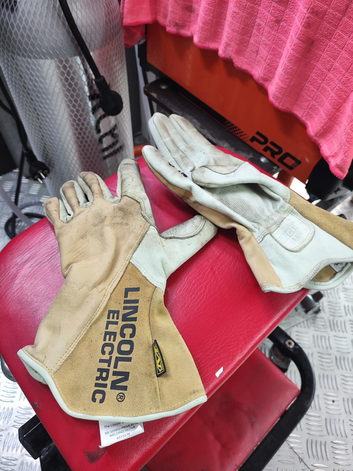Lincoln Electric MX Series Premium TIG Welding Gloves - Large, Tan customer photo 1