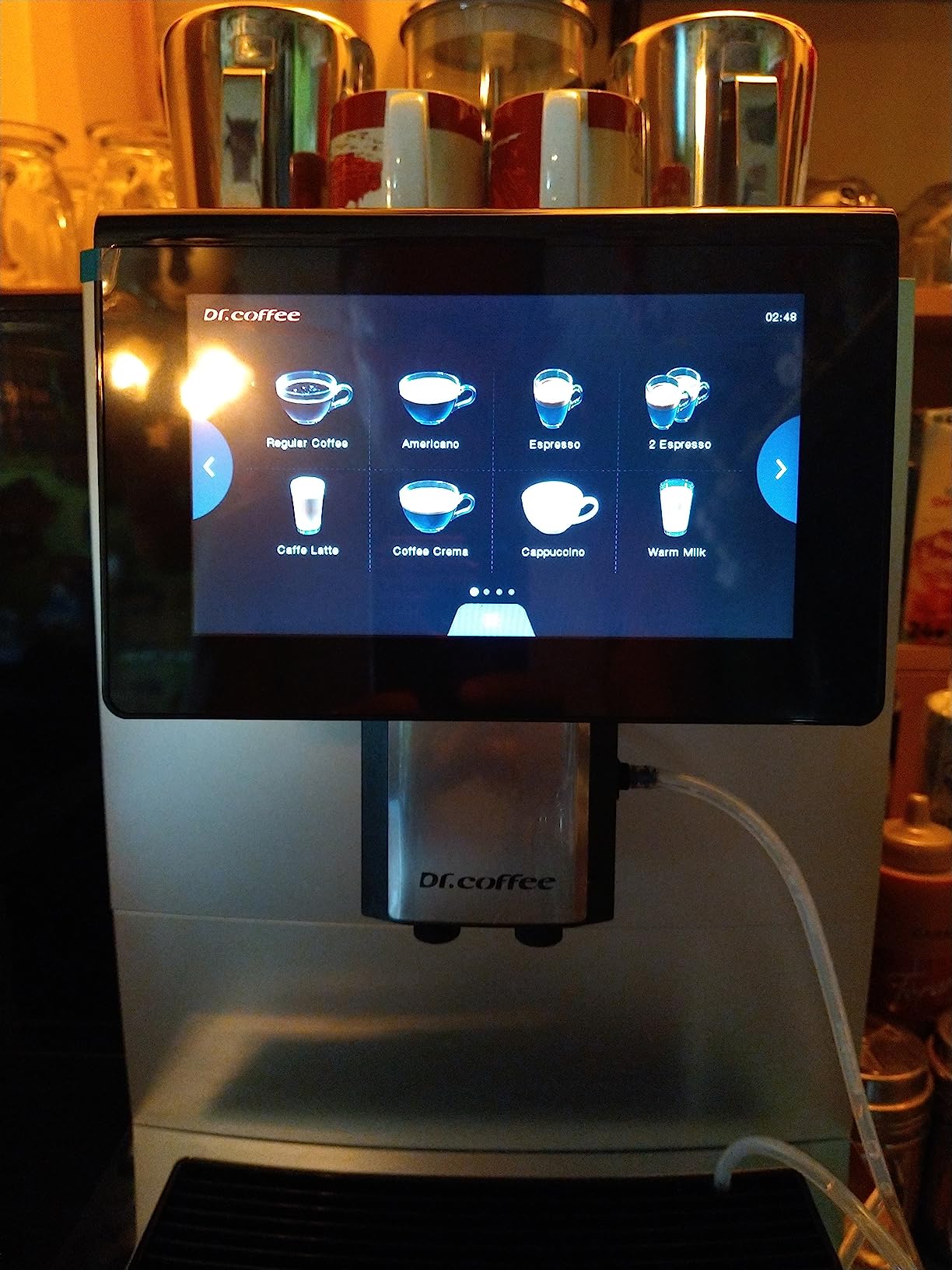 DR. COFFEE F11 Big Plus Automatic Espresso Machine, Coffee Machine with Milk System, Americano and Cappuccino, 24 Coffee Drinks for Office, Hotel and Convenience Store customer photo 1