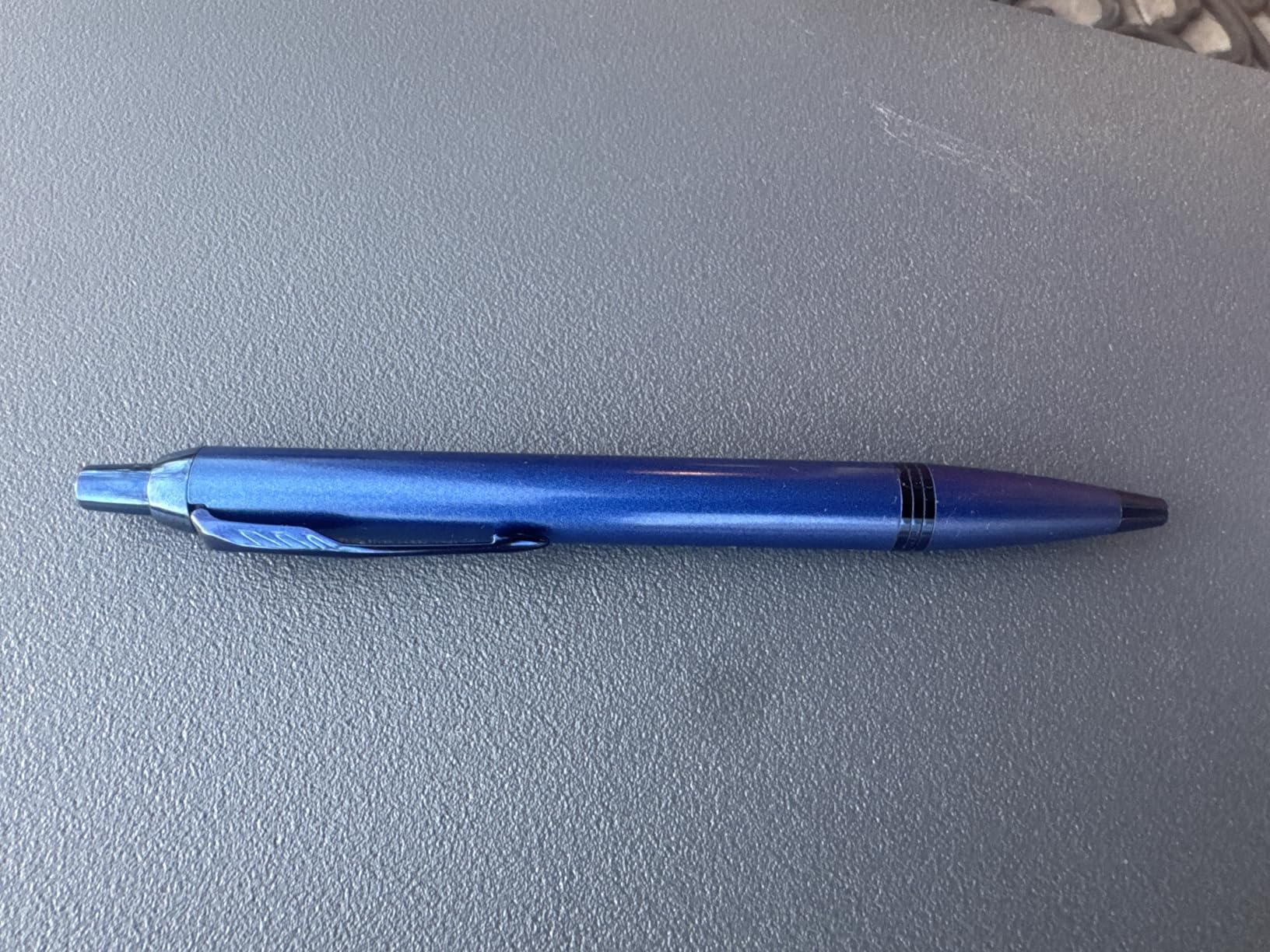Parker IM Monochrome Ballpoint Pen Champagne Finish Medium Point Blue Ink Includes Gift Box customer photo 1
