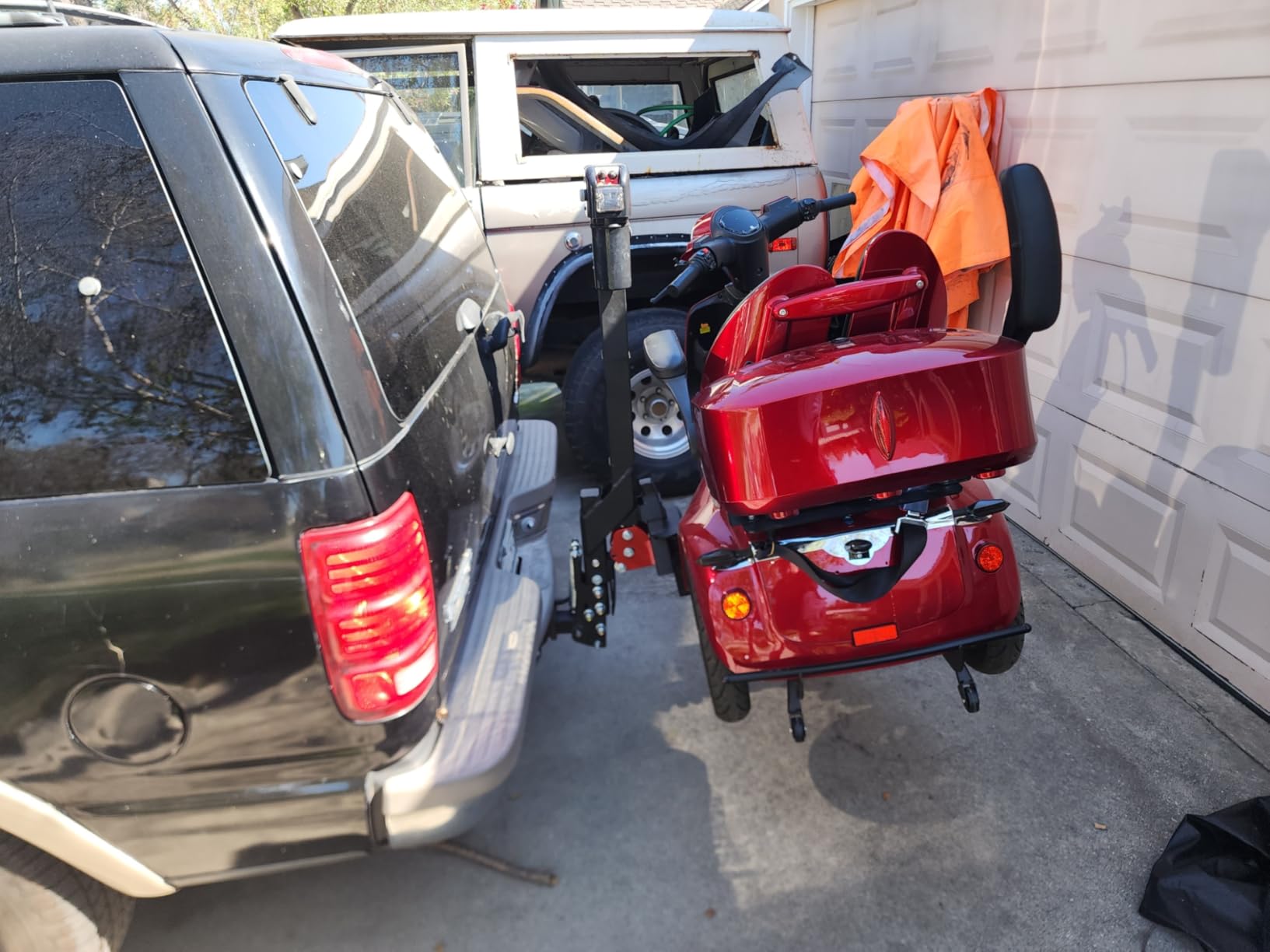 Heavy Duty 3 Wheel Mobility Scooters for Seniors & Adults 500lbs Capacity - Electric Powered Wheelchair Device - 800W All Terrain Fast Mobility Scooter for Outdoor w/Long Range Battery Remote Key customer photo 1