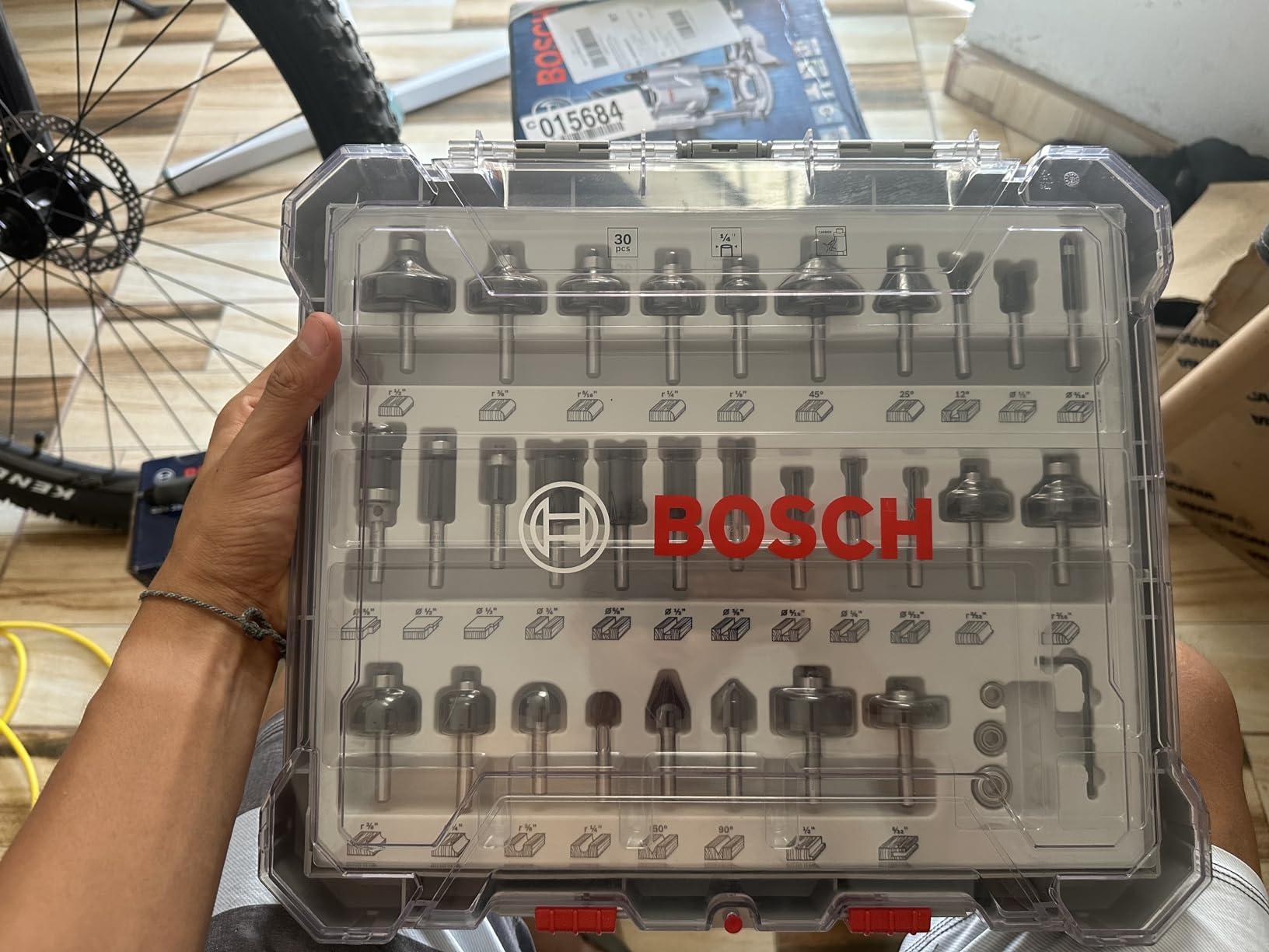 Bosch RBS030MBS 30 pc. Carbide-Tipped Wood Router Bit Set customer photo 2