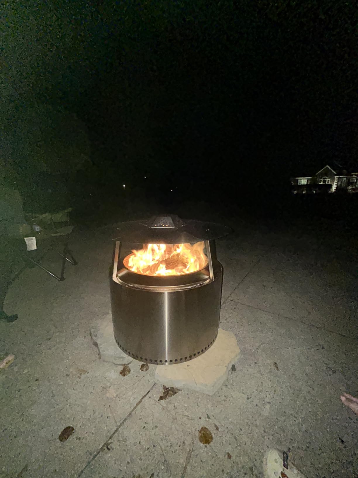 Solo Stove Yukon 2.0, 27 Inch Smokeless Fire Pit with Removable Ash Pan - Wood Burning Portable Stainless Steel Outdoor Fireplace customer photo 2