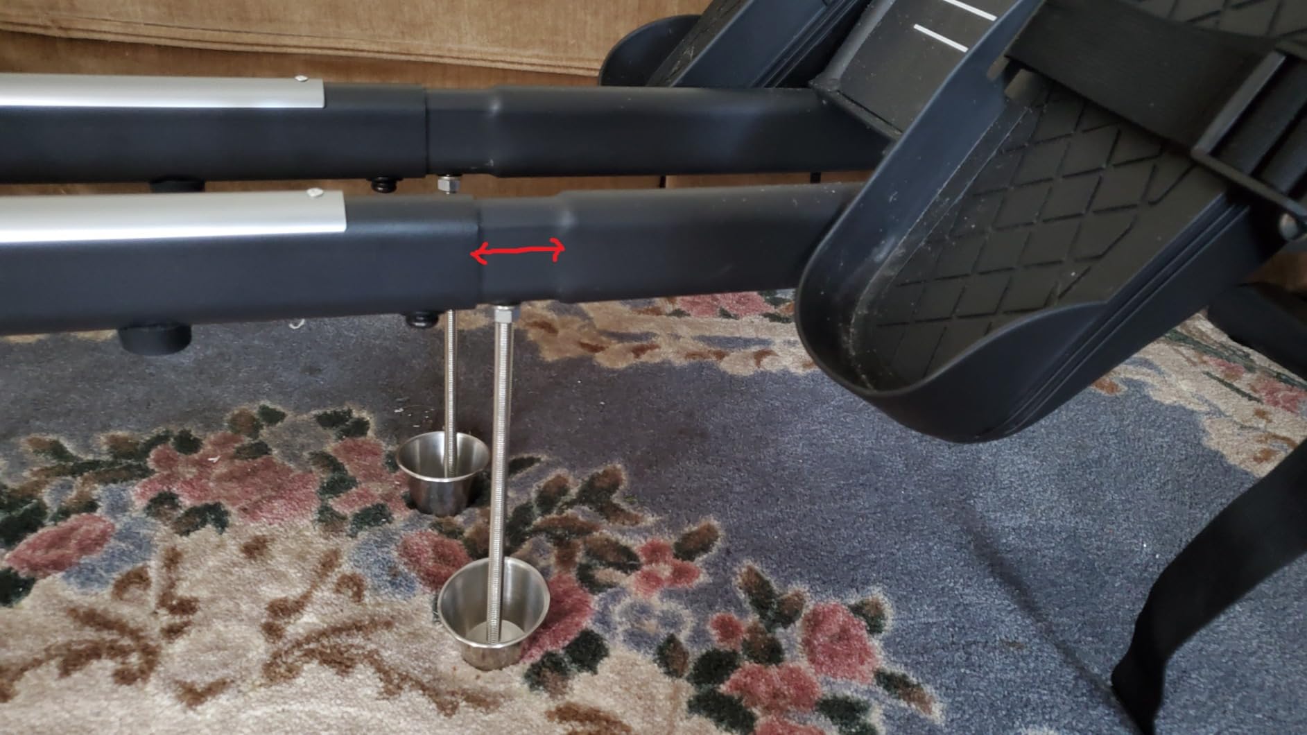 YOSUDA Water Rowing Machines with Bluetooth-Water Rowers 350LBS Weight Capacity for Home Use with Smooth Aluminum Dual Slide Rail & Rowing-Dedicated Monitor customer photo 1