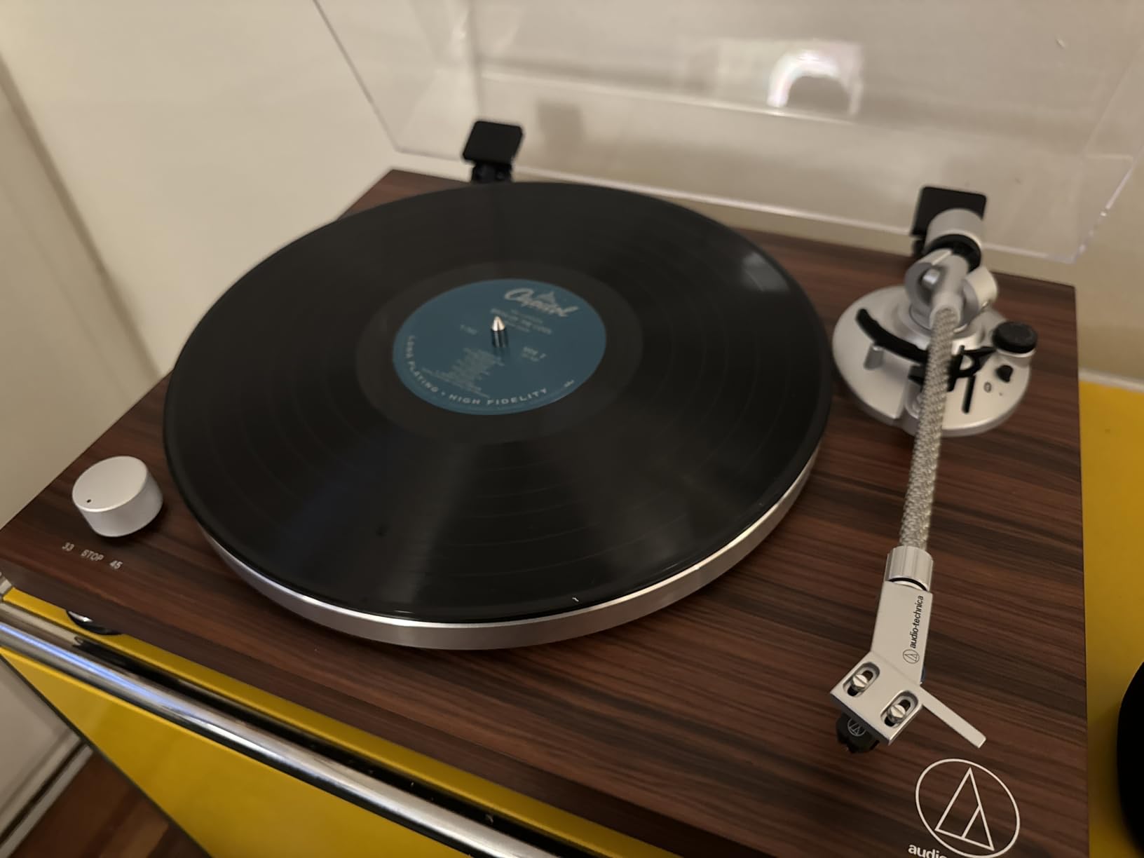 Audio-Technica AT-LPW50BT-RW Manual Belt-Drive Turntable with Bluetooth - Rosewood customer photo 1