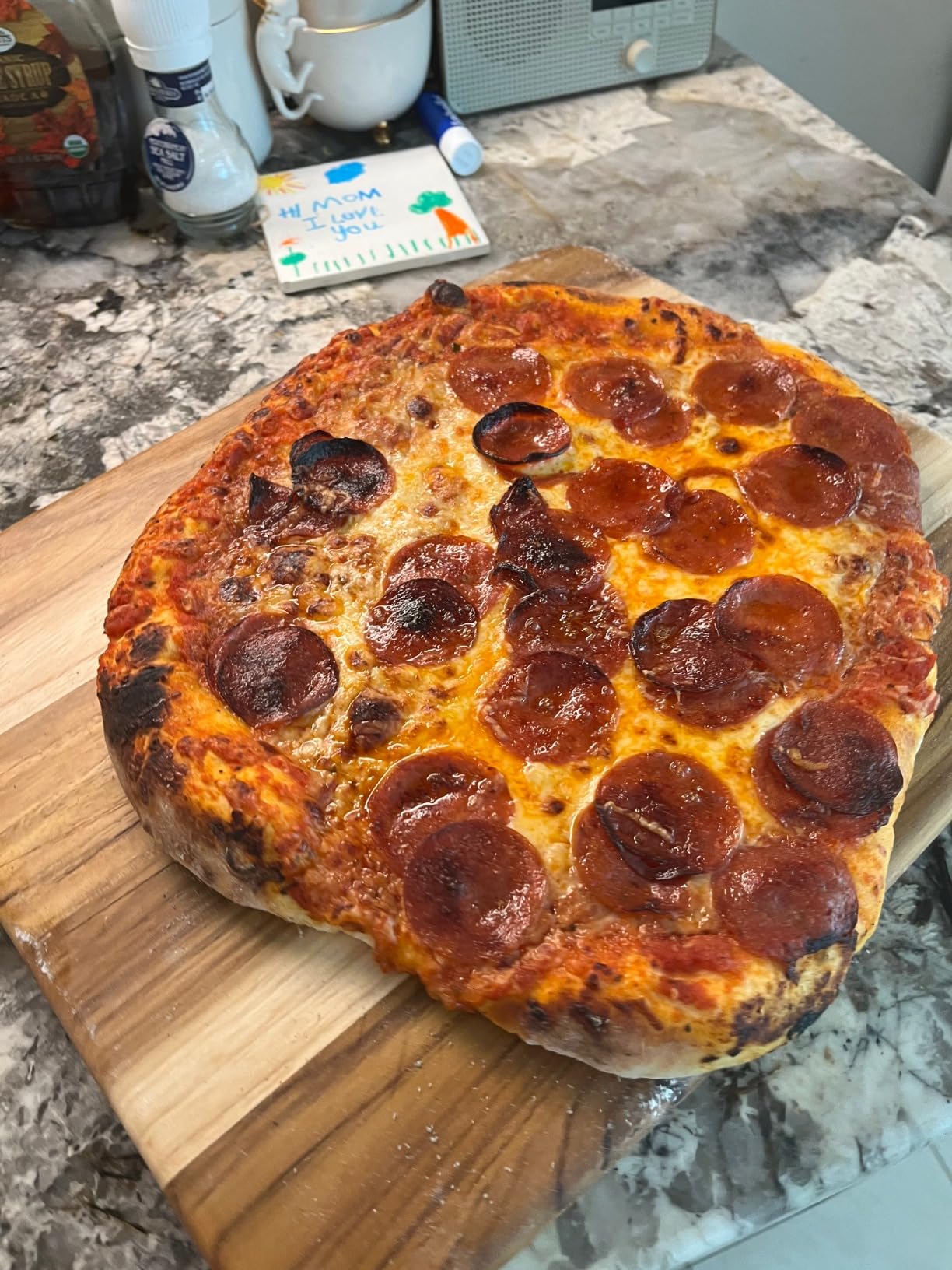 Q Pizza Outdoor Pizza Oven, Portable Gas Pizza Oven with 13x13in Pizza Stone for Outside Cooking, Backyard Pizza Maker, Pizza Accessory Ideal for Outdoor Kitchen and Party, PS100 customer photo 2