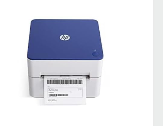 HP Shipping Label Printer, 4x6 Commercial Grade Direct Thermal, Compact & Easy-to-use, High-Speed 203 DPI, Compatible with Amazon, UPS, Shopify, Etsy customer photo 1