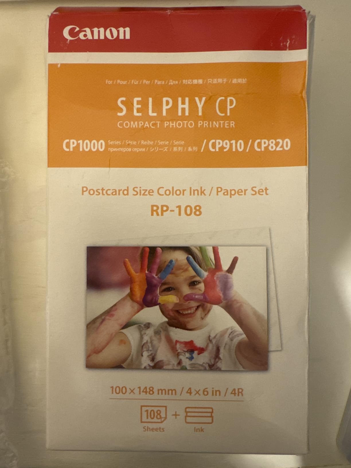 Canon Selphy CP1500 Wireless Compact Photo Printer (Black) customer photo 1