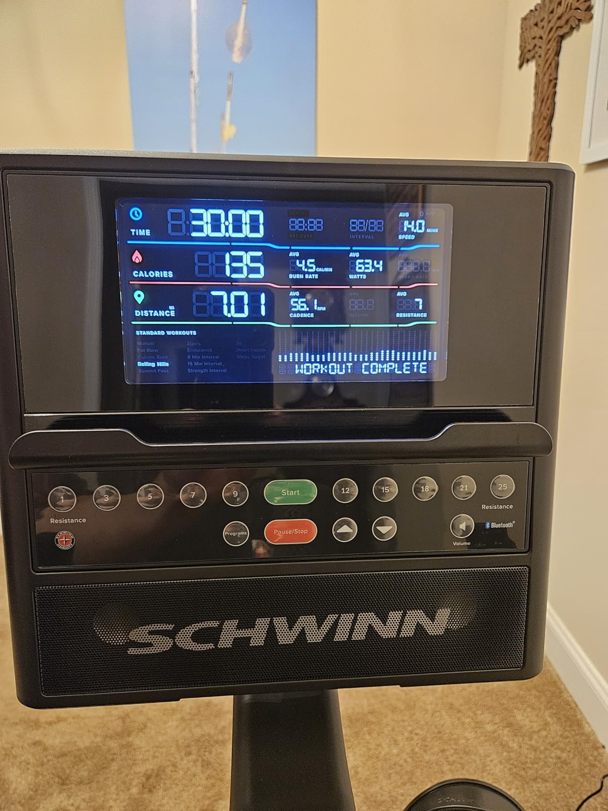 Schwinn 570/870 Recumbent Bike Series - Premium Exercise Bike with Bluetooth Connectivity customer photo 2