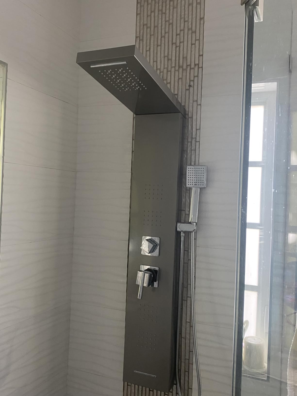 ROVOGO LED Shower Panel Tower System 46.5