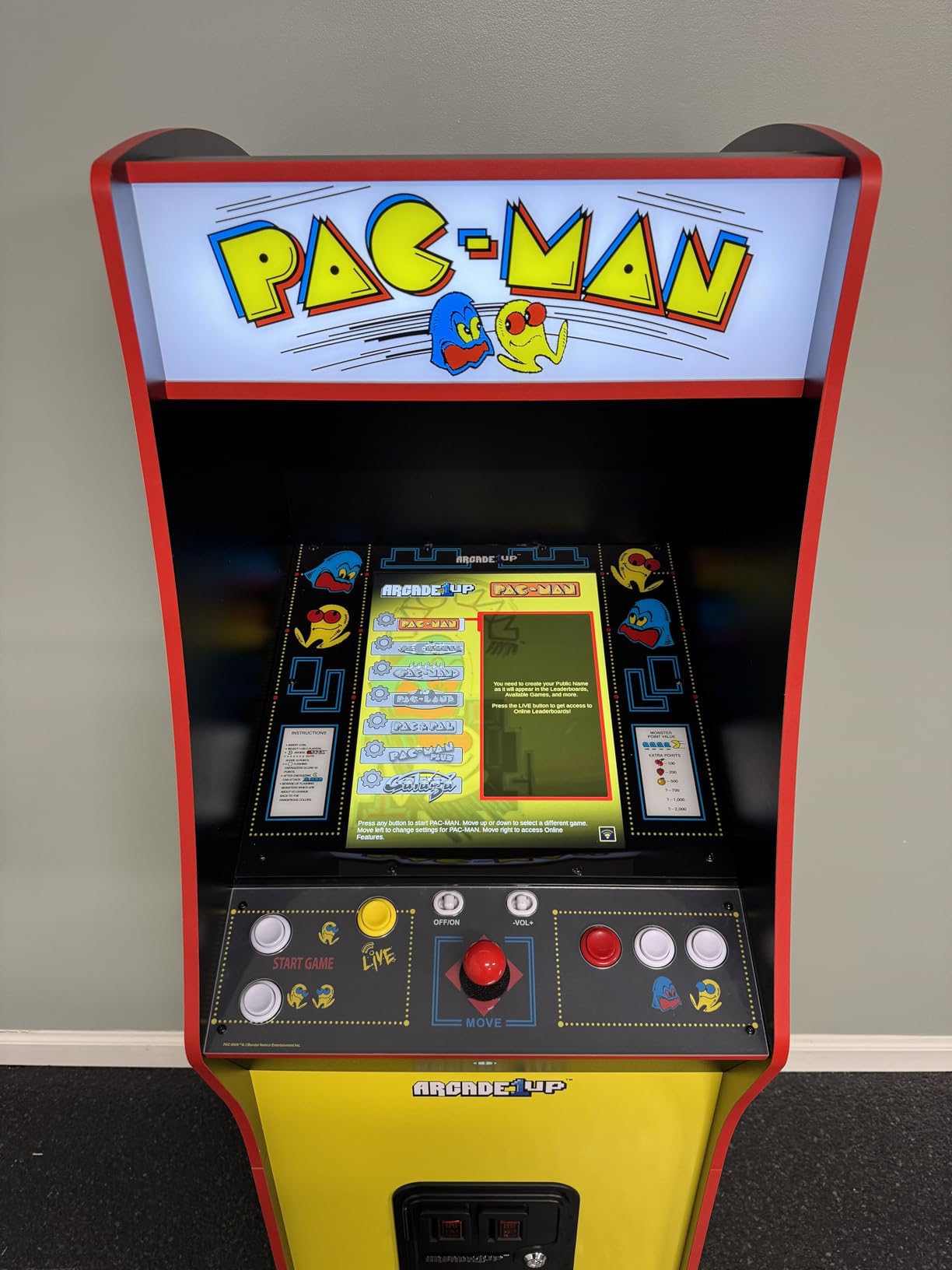 ARCADE1UP Class of 81' Deluxe Arcade Machine for Home - 5 Feet Tall - 12 Classic Games customer photo 2