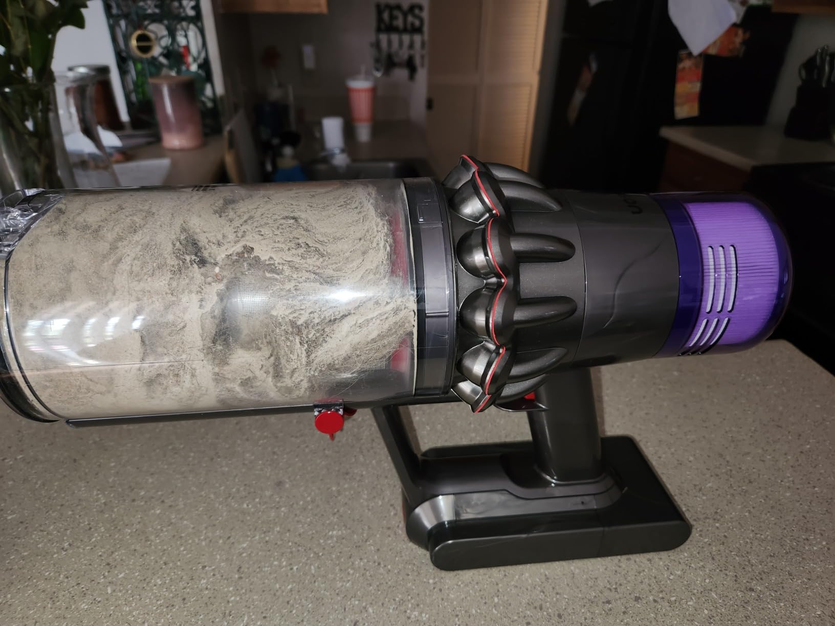 Dyson V11 Extra Cordless Vacuum Cleaner - Nickel/Red, Large customer photo 2