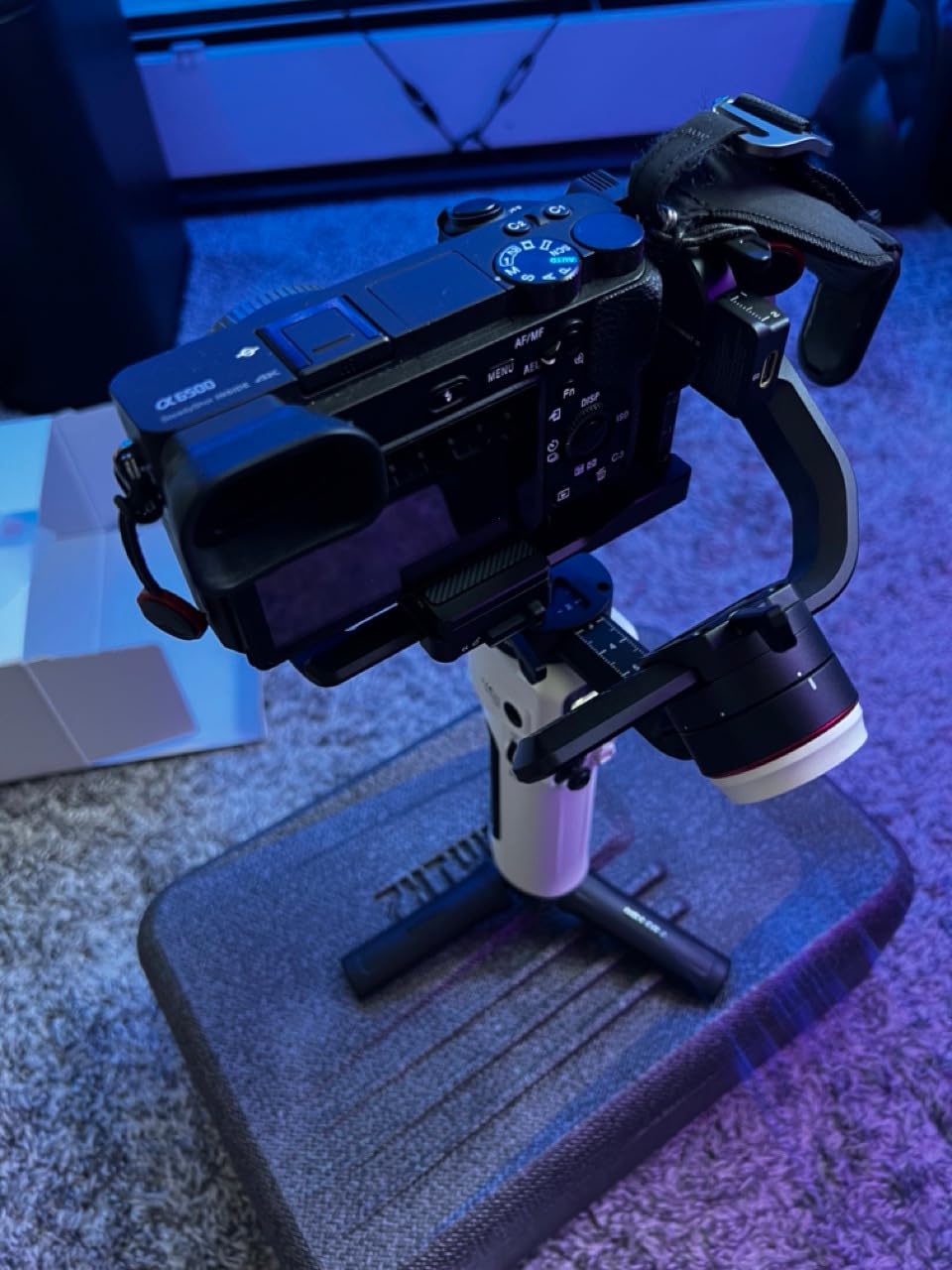 Zhiyun Crane M3S Handheld Gimbal 3-Axis Stabilizer All in One Design for Mirrorless Cameras Like Sony, Canon, Smartphone Like iPhone, Sumsung, Action Cameras Like Gopro (Crane M3 Upgrade Version in 2023) customer photo 1