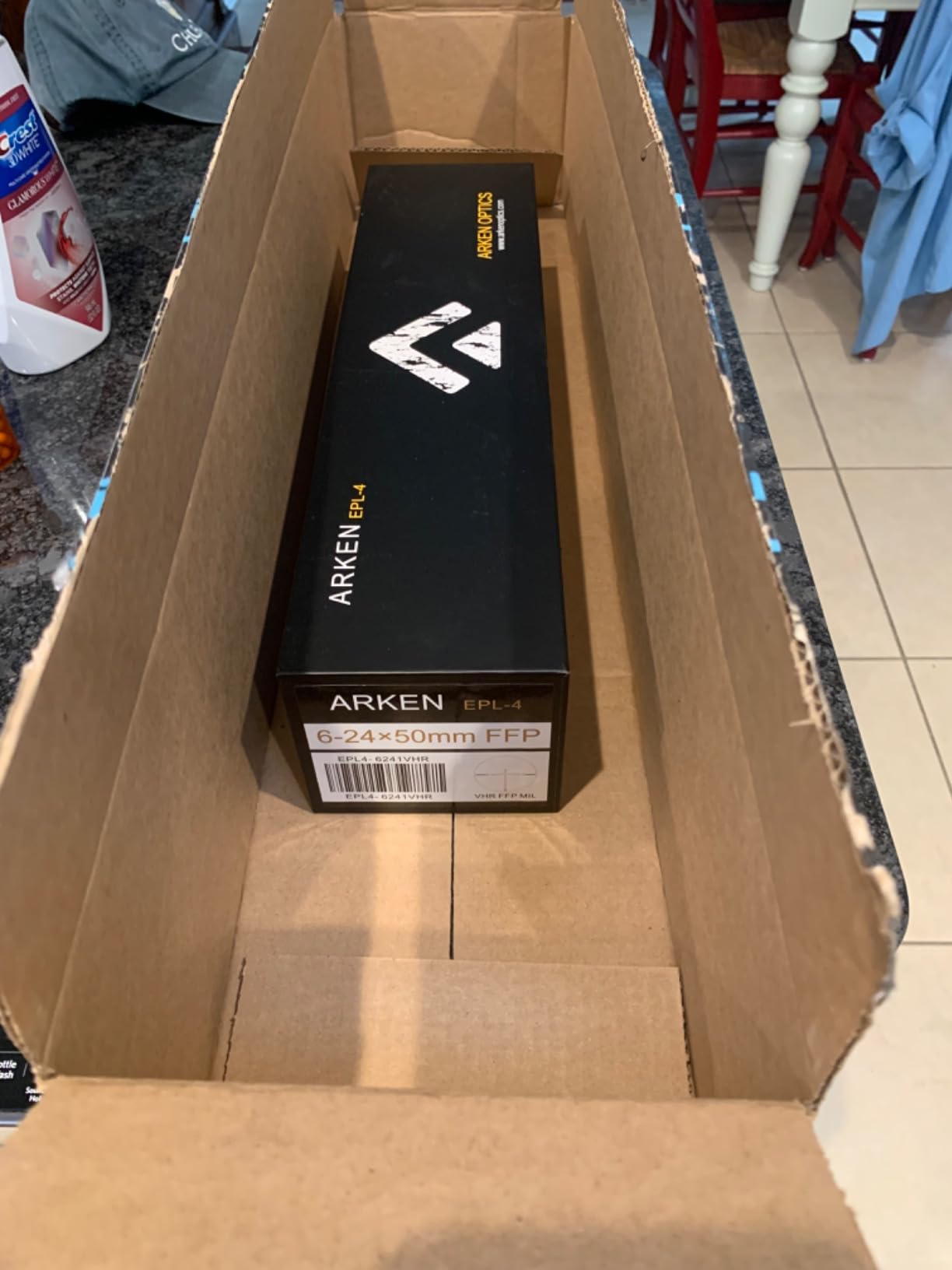 Arken Optics EPL4 4-16X44 / 6-24x50 Hunting Rifle Scope, Lightweight, Illuminated VPR/VHR Reticle,30mm Tube, Waterproof Fogproof Shockproof customer photo 2