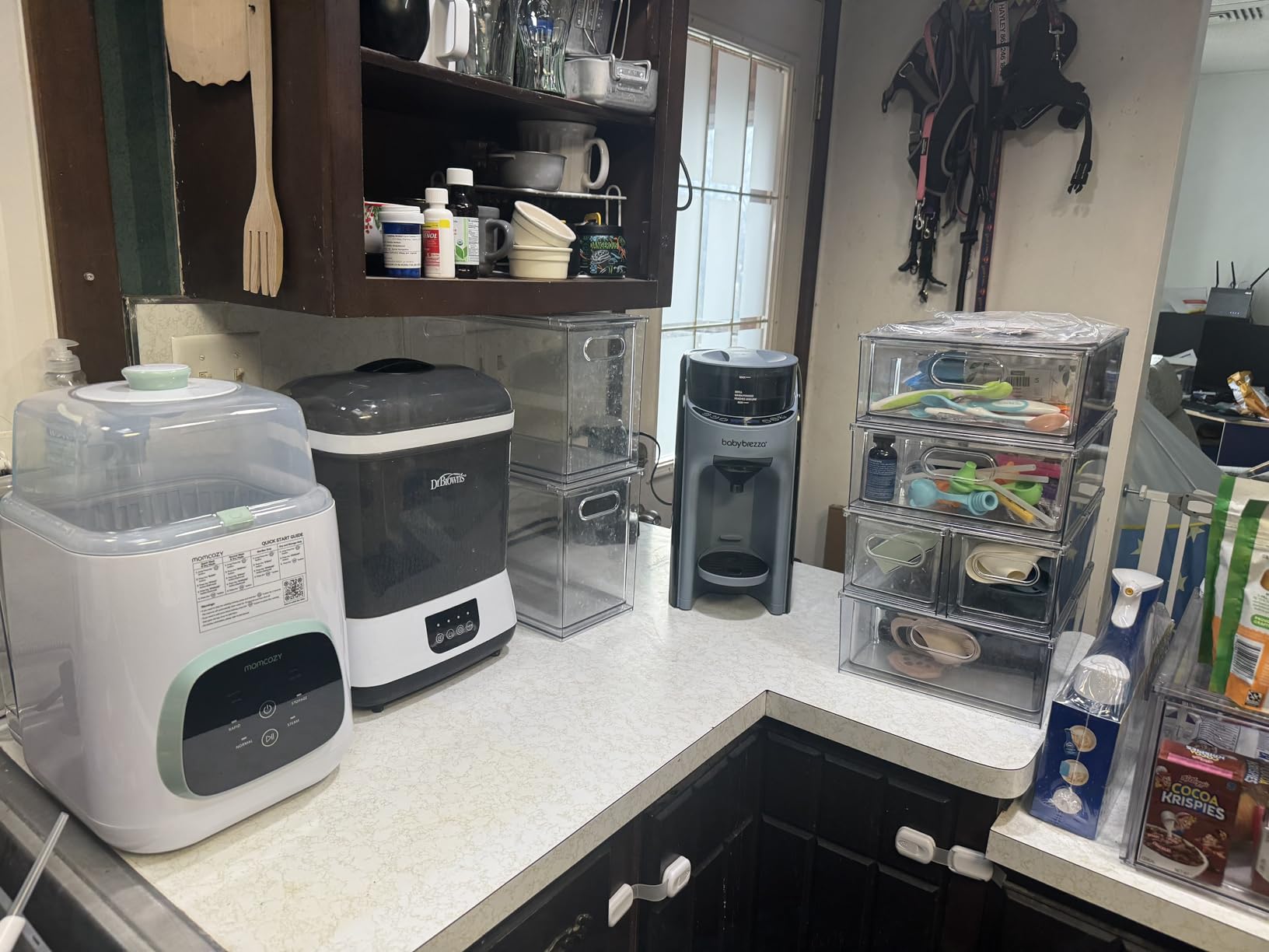 Baby Brezza Formula Pro Advanced Formula Dispenser Machine - Automatically Mix a Warm Formula Bottle Instantly - Easily Make Bottle with Automatic Powder Blending, Slate customer photo 1