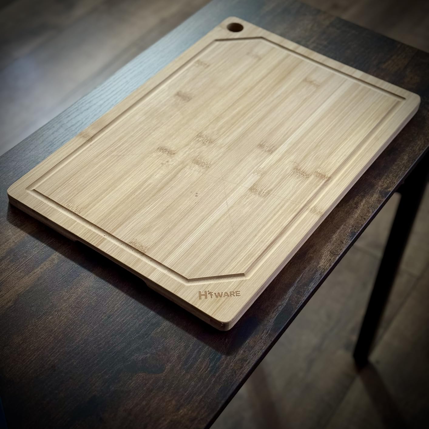 36 x 24 Extra Large Bamboo Cutting Board for Kitchen, Cutting Board Stove Top Cover with Handle, Butcher Block Chopping Board with Juice Groove, Large Charcuterie Board Over the Sink customer photo 2
