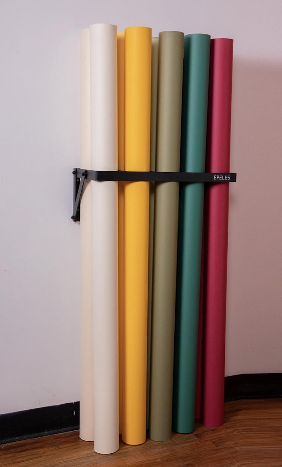Backdrop Storage Rack Photography Background Organizer (Matte White) customer photo 2