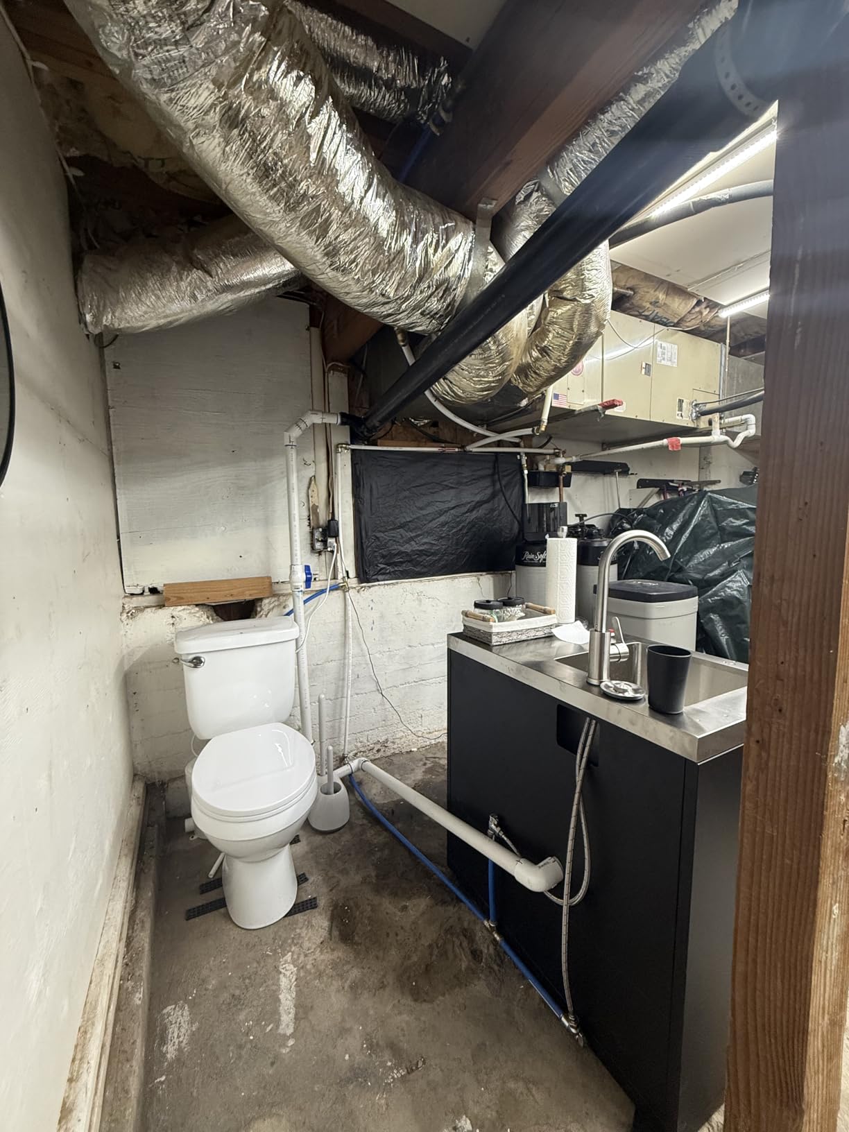 750W Macerating Toilet System with 4-Inlet, Durable Pump, Extension Pipe - Easy Install, Space Saving customer photo 1