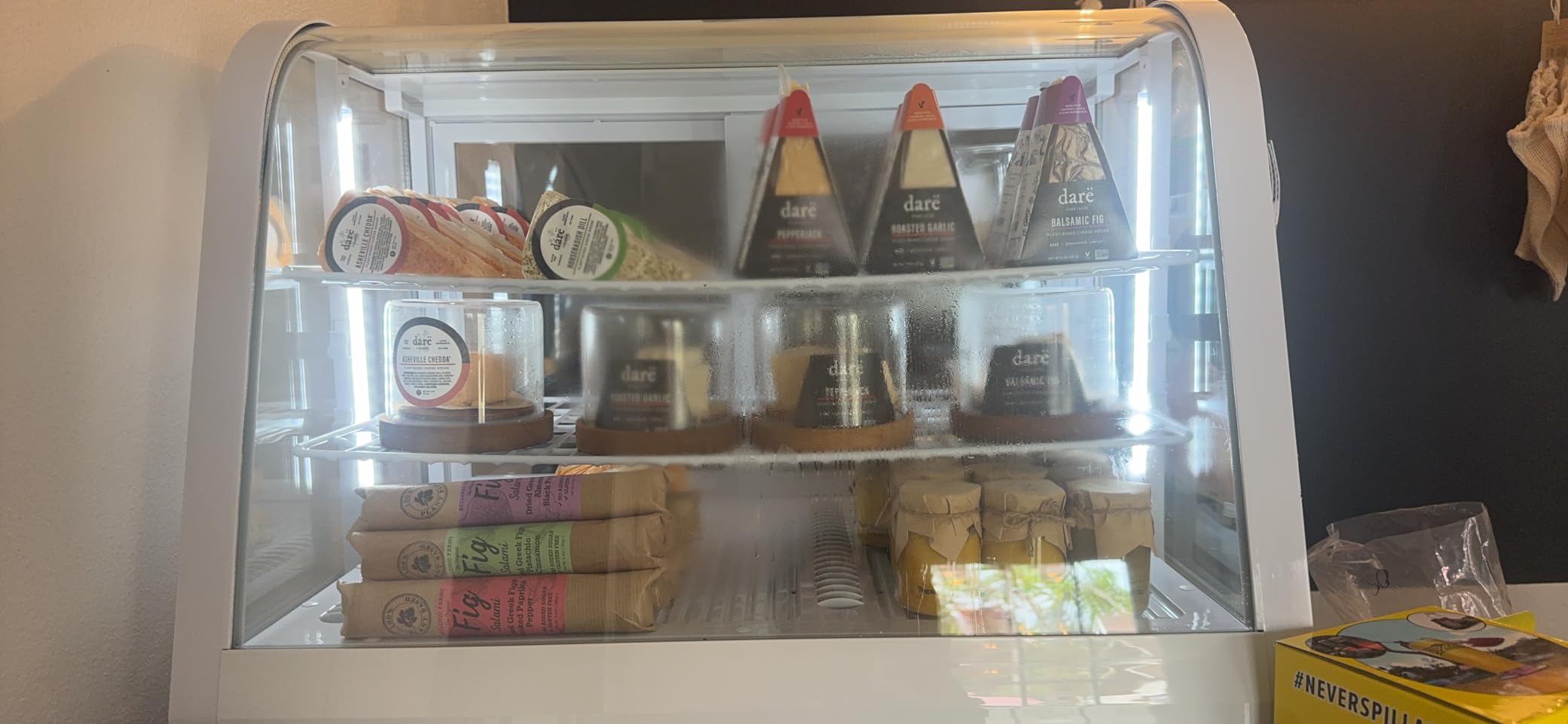 KoolMore 48 in. Refrigerated Bakery Display Case with Clear Glass Front, Sliding Rear Doors, LED Lighting, Adjustable Temperature, and Dual Shelving in Stainless-Steel, 7 cu. ft. (CDC-7C-SS) customer photo 4