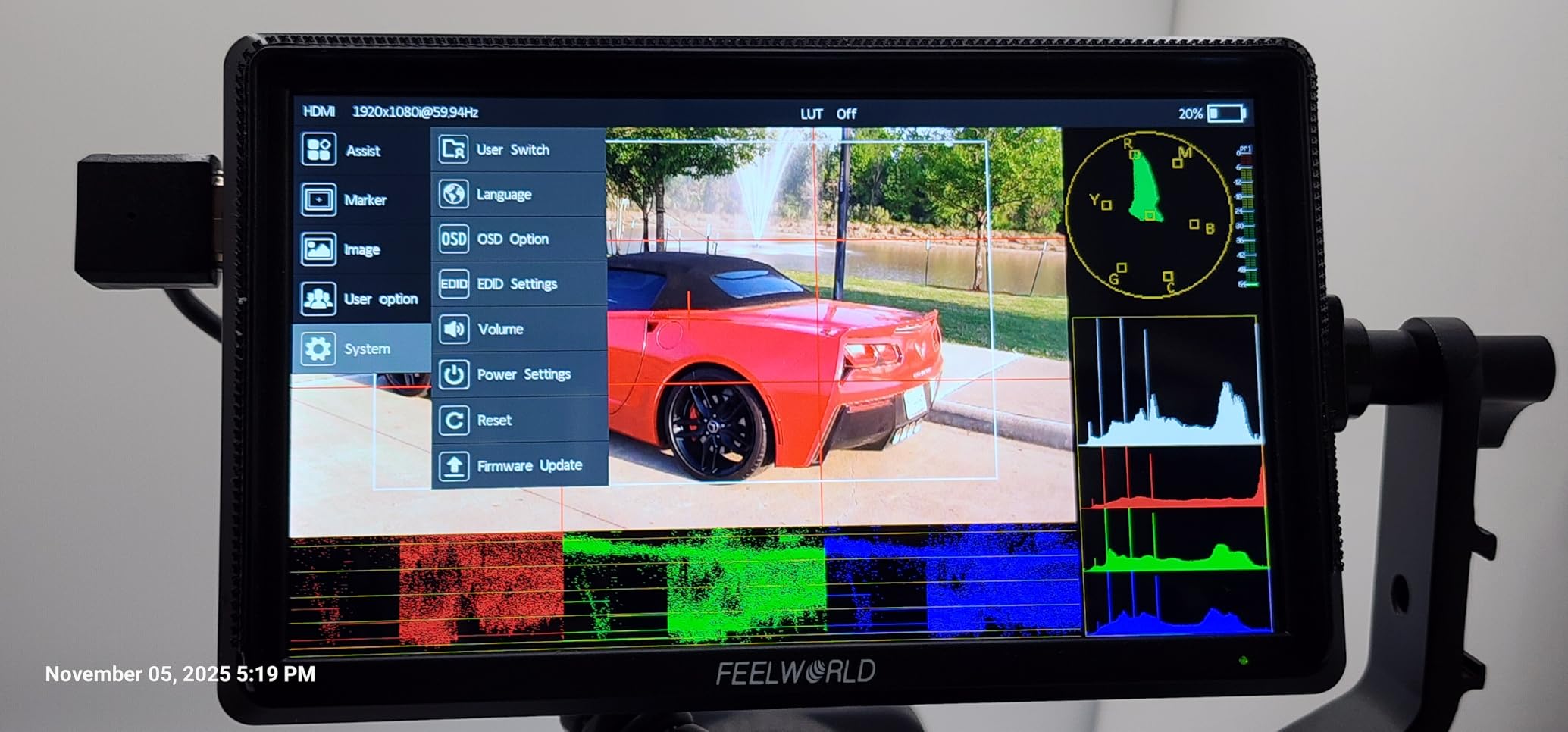 FEELWORLD S55 V3 6 Inch DSLR Camera Field Monitor Bundle - FHD IPS Screen, 4K HDMI in/Out, Tilt Arm, Power Output, Battery & Carry Case Included customer photo 2