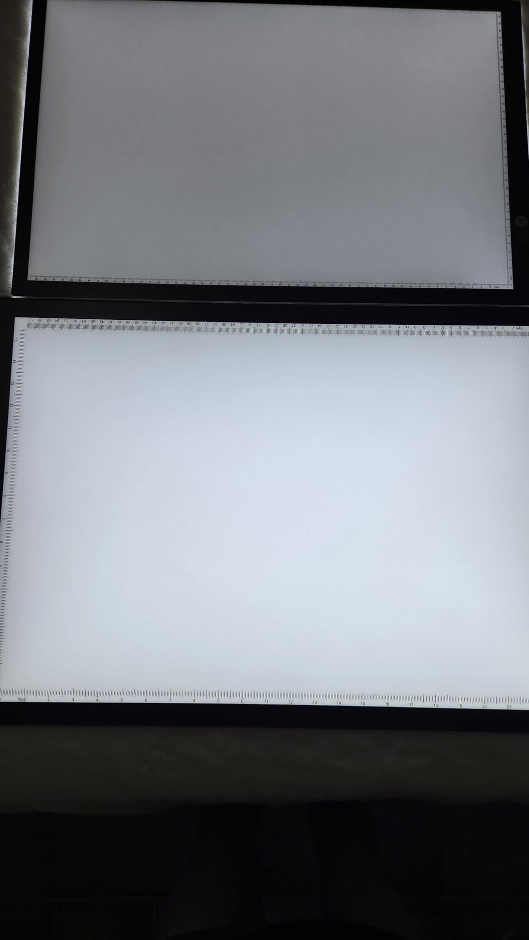 WELZK 10000 Lux High Bright Light Pad A2, 3 Colors Light Board, 10 Levels/Stepless Dimming for Diamond Painting, Tracing, Drawing, Sketching customer photo 2