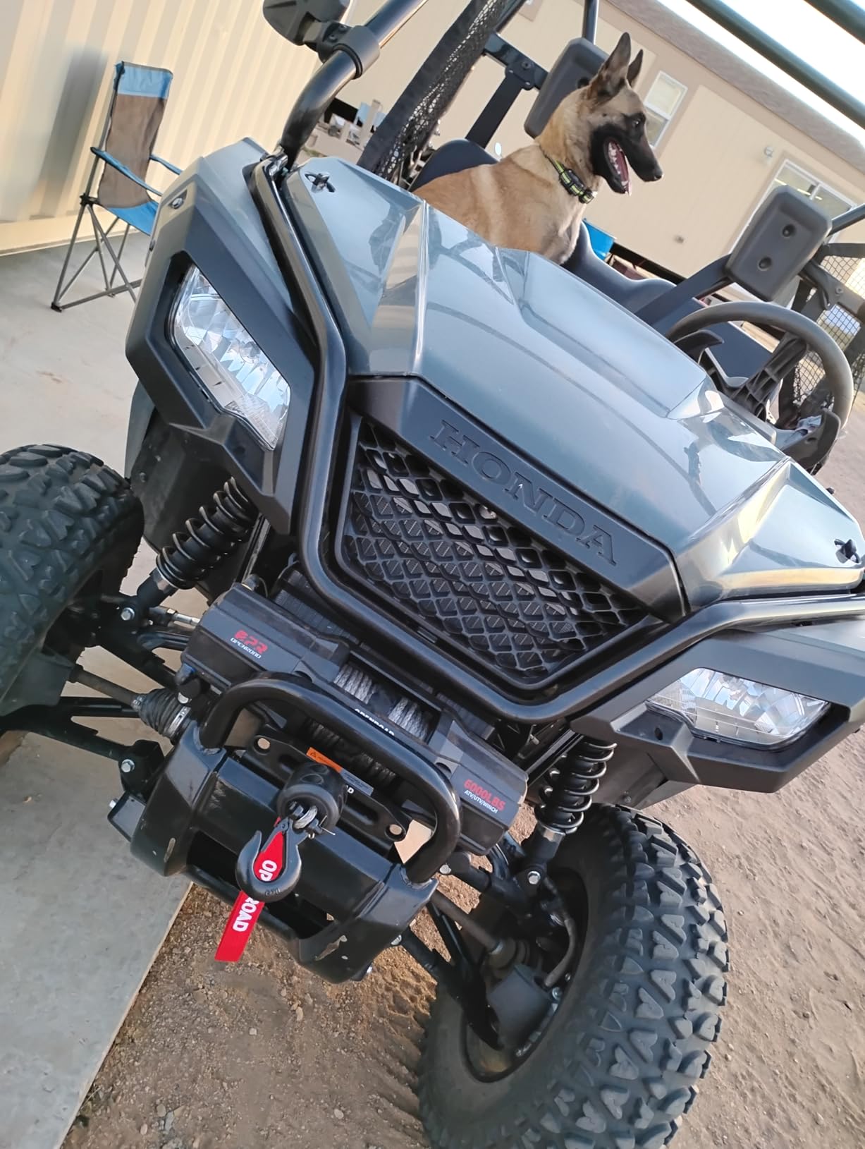 OPENROAD 6000 lbs UTV Winch, Waterproof IP67 Electric Trailer 6k Winch customer photo 1