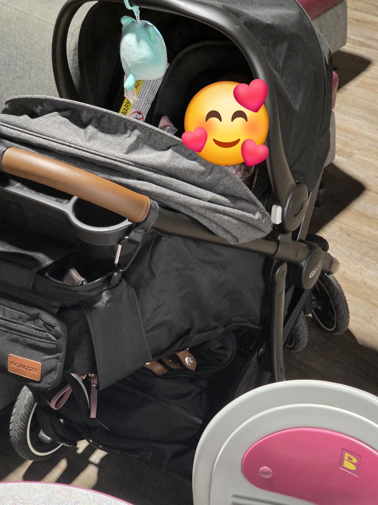 Graco Outpace LX All-Terrain Travel System - Includes SnugRide Lite Infant Car Seat, Briggs, High-Performance Stroller/Car Seat Combo customer photo 1