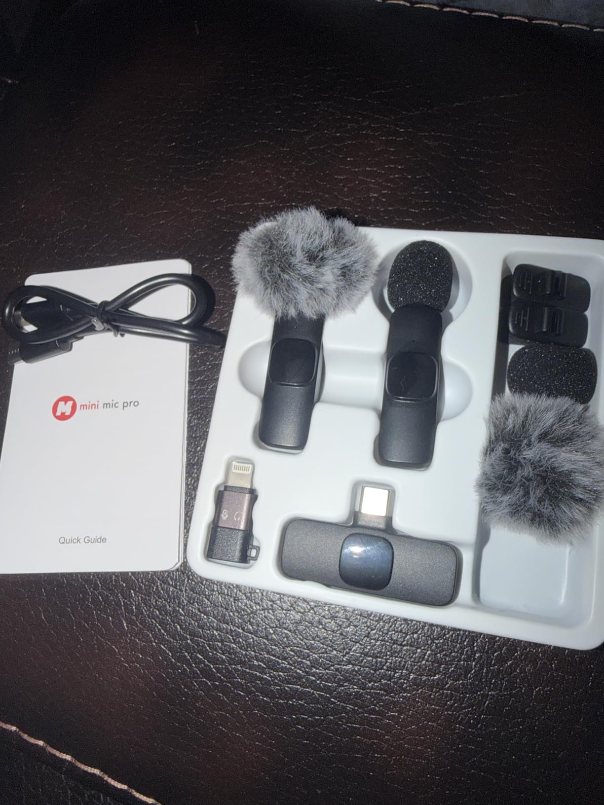 Mini Mic Pro (Latest Model - #1 Microphone for iPhone & Android, Wireless Mini Microphone, Clear Voice, Noise Cancelling, Lavalier Mic for TikTok, YouTube & Interviews customer photo 1