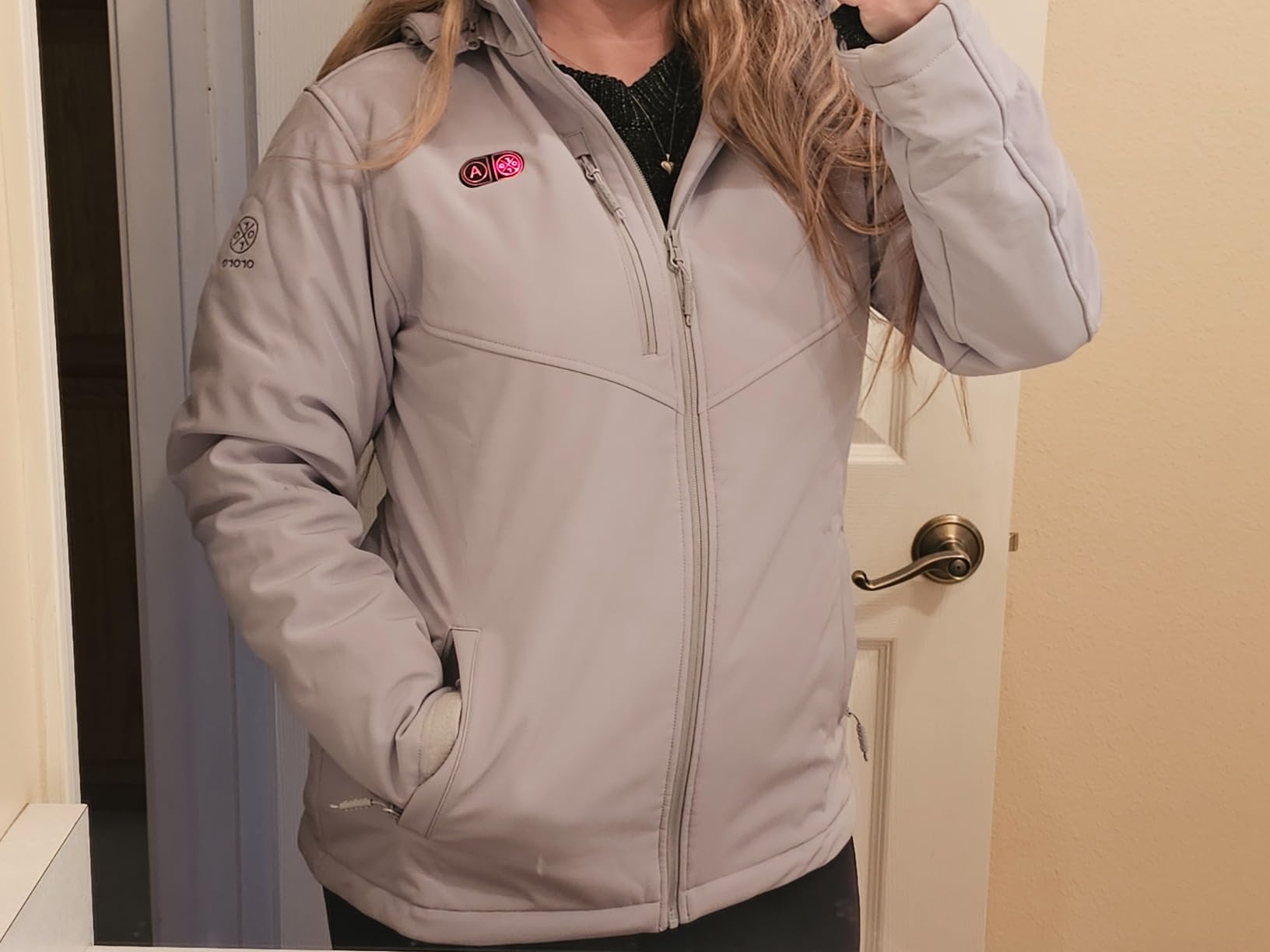 Women's Dual Control Heated Jacket with 5 Heat Zones (Pocket Heating) customer photo 2