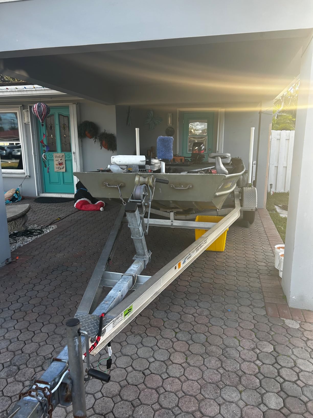 Boat Trailer Guides,2*UPVC Boat Trailer Guides Poles Kits,Ocean Specific 2 * 316L Stainless Steel Trailer Post Guide on Anti seawater Corrosion,for Boats, Trailers,Kayaks,Canoes,Ski Boats customer photo 2