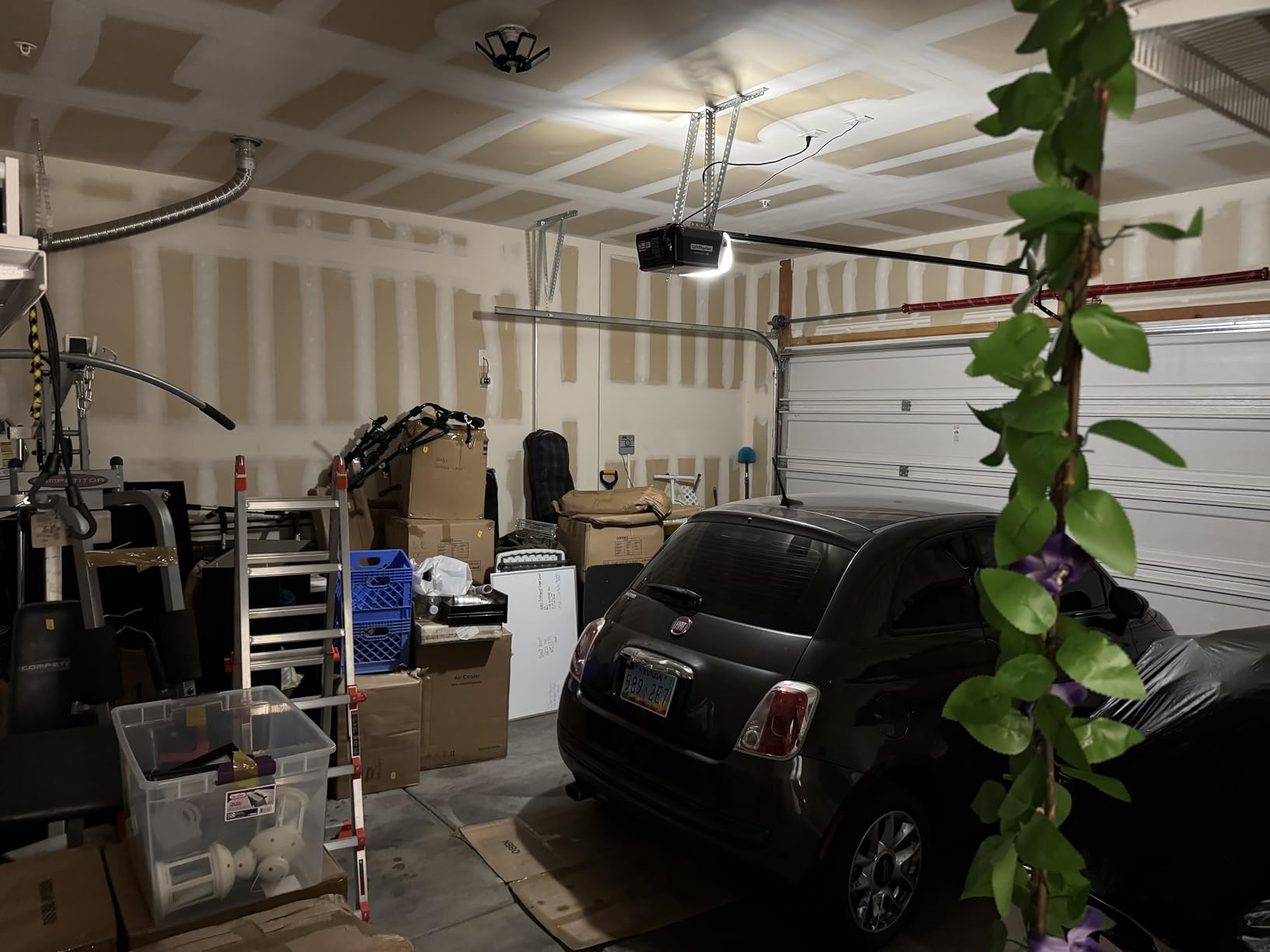 Aoretic LED Garage Lights 2 Pack -80W, 8000LM 6500K Led Shop Light with 3 Deformable Panels, Basement Barn Light Garage Ceiling Lights, E26 for Garage, Warehouse, Shop, Basement customer photo 2