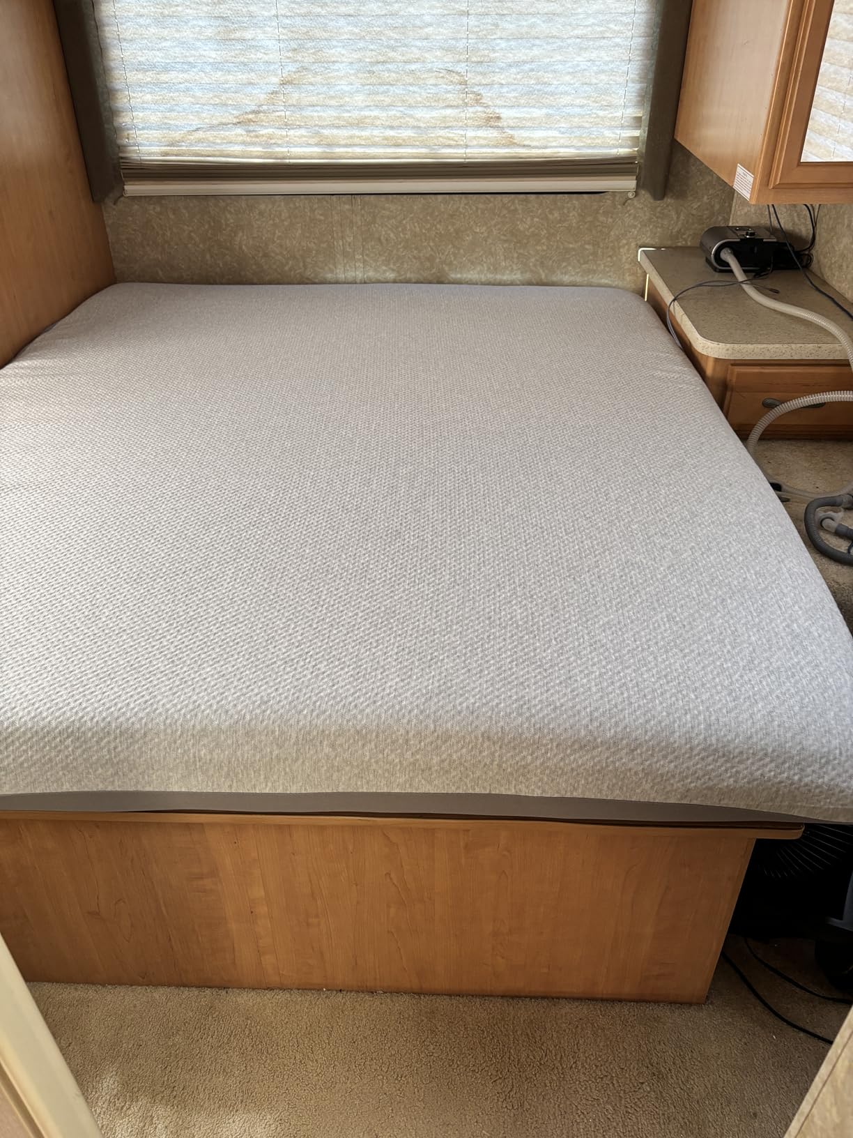 Zinus 8 Inch Ultima RV Memory Foam Mattress [New Version], Short Queen, Fiberglass Free, Medium Firm Feel, Breathable Memory Foam, Certified Safe Foams & Fabric, Mattress in A Box customer photo 1