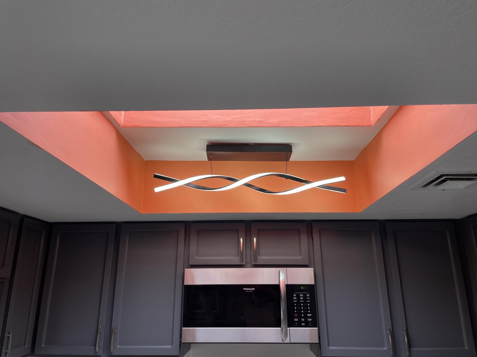 LED Linear Pendant Lights, 39in Island Lighting Fixture 3000k-6000K Dimmable, Chandelier Lamp for Kitchen Dining Room Pool Table Office Bar Garage Workbench customer photo 1