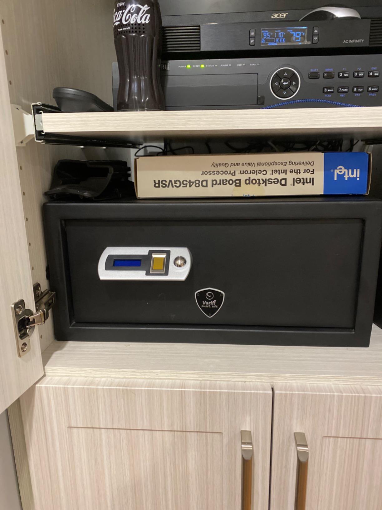 Verifi Smart Safe S5800 Biometric Safe with FBI Certified Fingerprint Sensor customer photo 2
