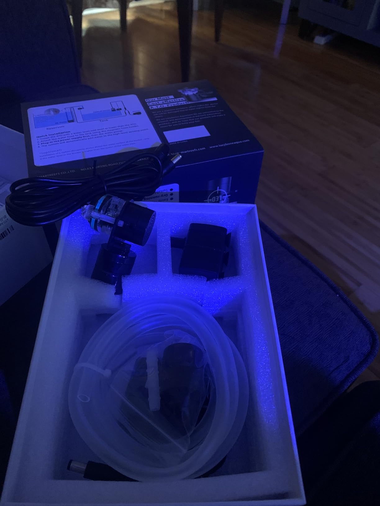 Auto Top Off System for Saltwater Reef Tank, Dual Optical Sensor ATO with Built-in Controller, AI-Powered, Leak-Proof Probe customer photo 2