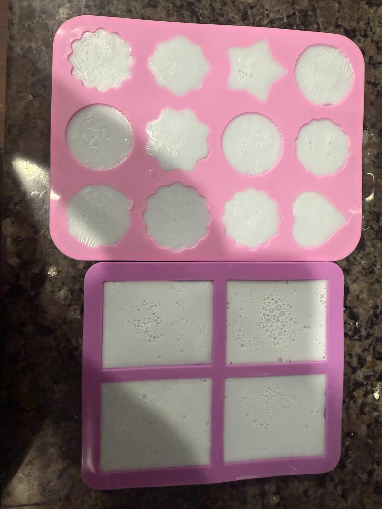 haclum Soap Making Kit for Adults and Kids - Soap Making Supplies with Melt & Pour Soap Base, Soap Loaf Molds, Cutting Box, Silicone Molds, Essential Oil & Fragrances customer photo 2