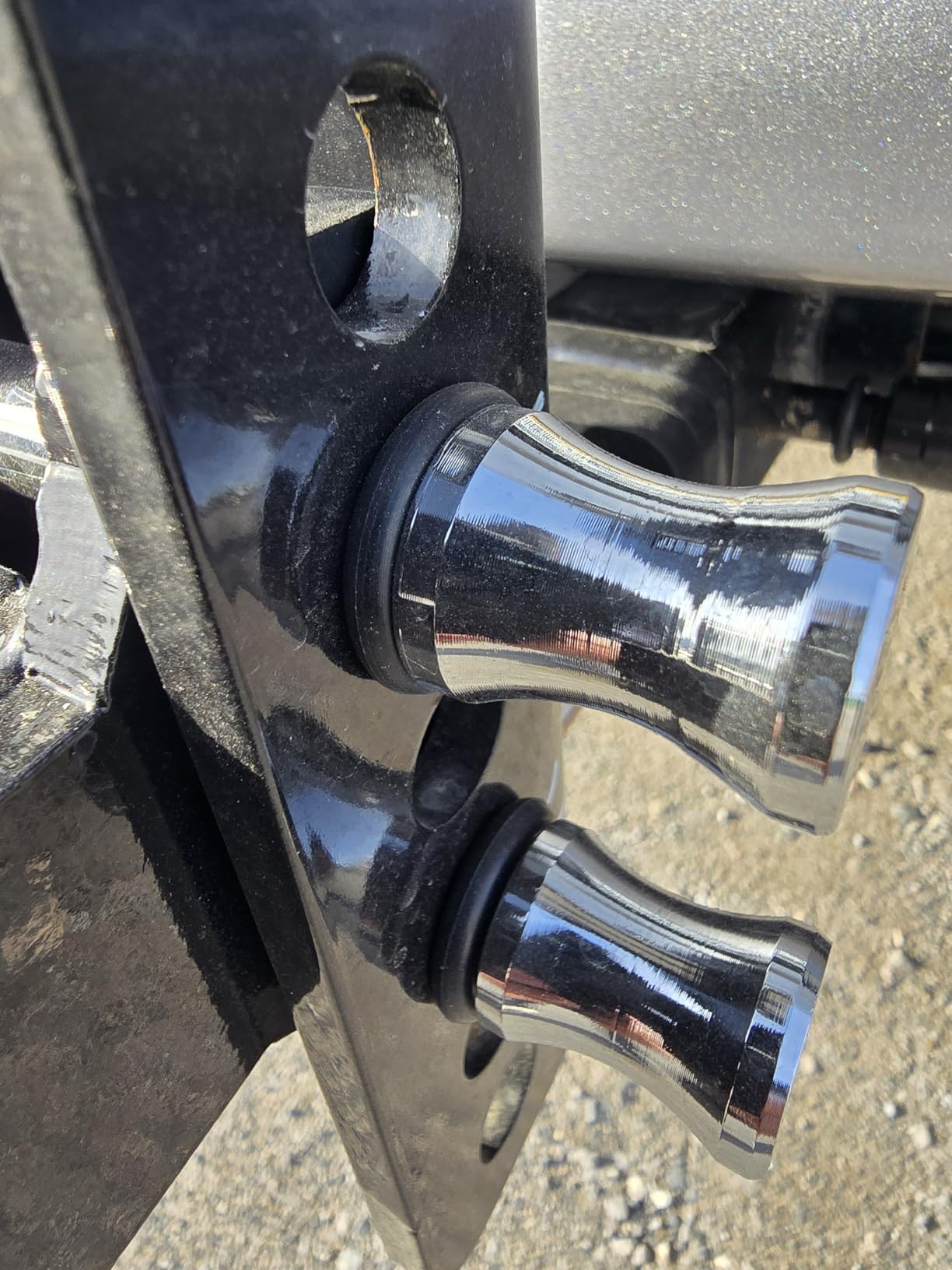 Adjustable Trailer Hitch - Drop Hitch - Tow Hitch with 2 inch Receiver - 6 inch Drop/Rise, 2