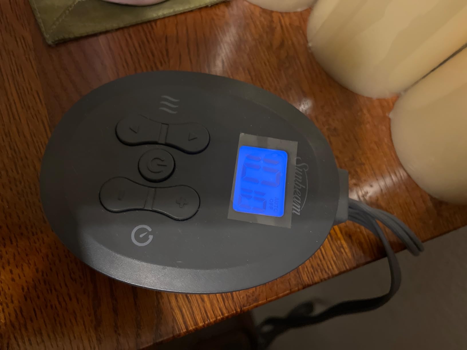 Sunbeam Electric Restful Quilted Heated Mattress Pad King 80