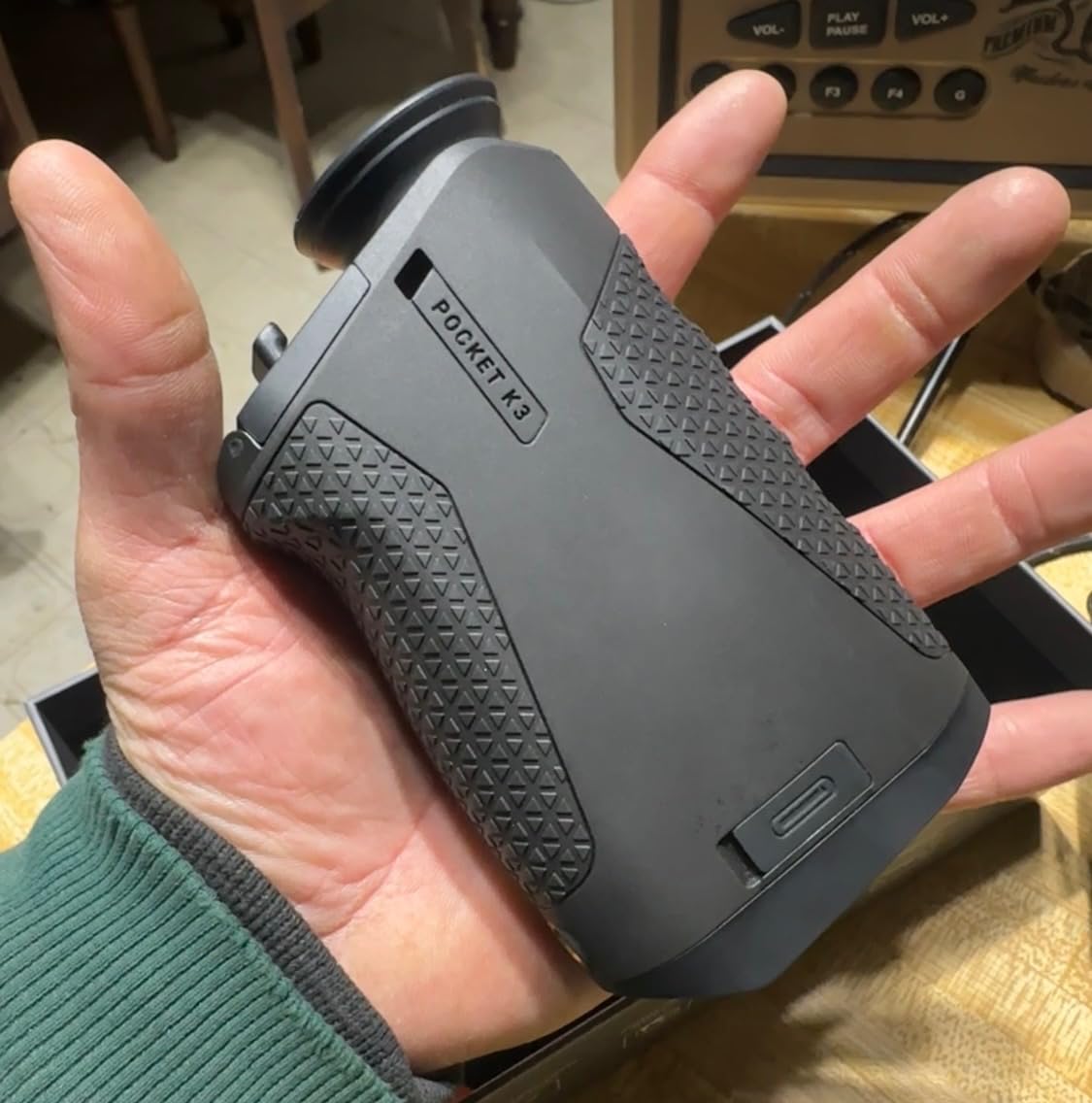 RIX Pocket K3 Portable Thermal Monocular for Hunting - 384x288 (50Hz), Wi-Fi, Handheld Night Vision Monocular customer photo 2