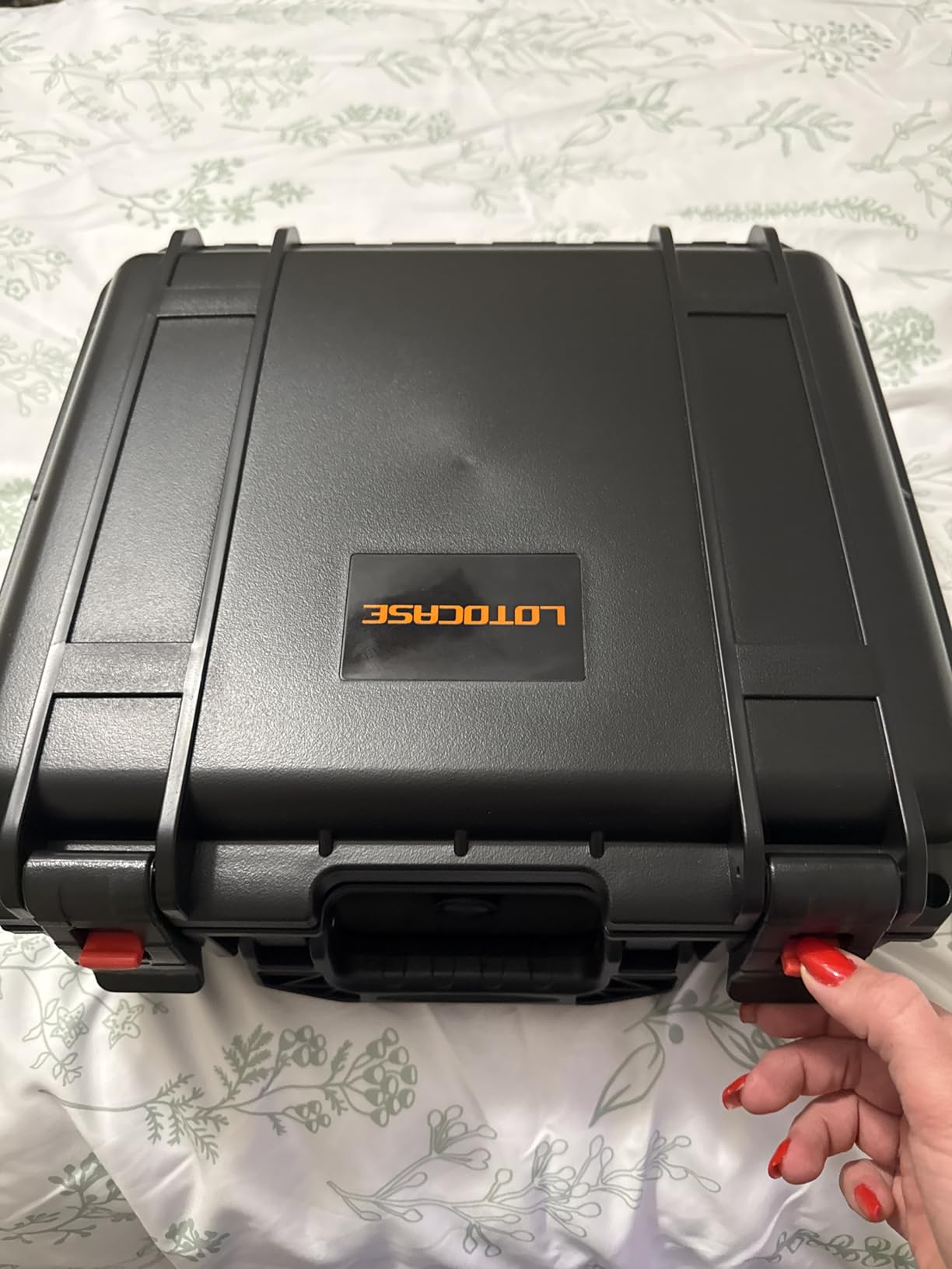 LOTOCASE TSA Approved Gun Case for Pistol Holds Multiple Handguns Hard Shell Case customer photo 1