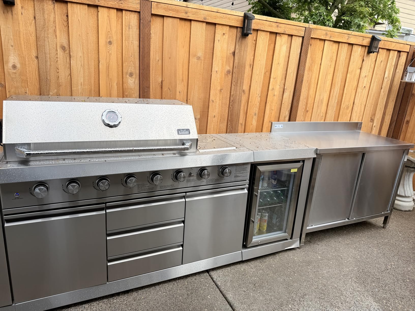Hally Stainless Steel Cabinet, 24