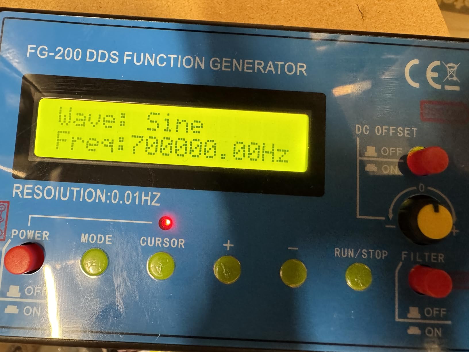 1Hz-500kHz DDS Signal Generator with Schumann Resonator, Portable Multifunction Waveform Generator with AC/DC Power, Ideal for Oscilloscope Calibration, Audio Testing customer photo 2