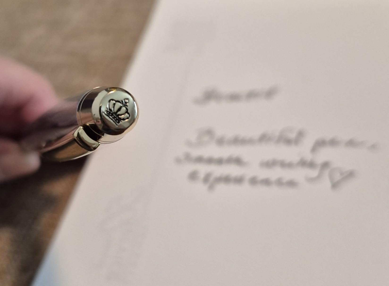 Bond & Regent 24 Karat Gold Luxury Rollerball Pen - Fancy Executive Professional Writing Gift Set for Men & Women, Nice Pens, Gloss Black customer photo 1