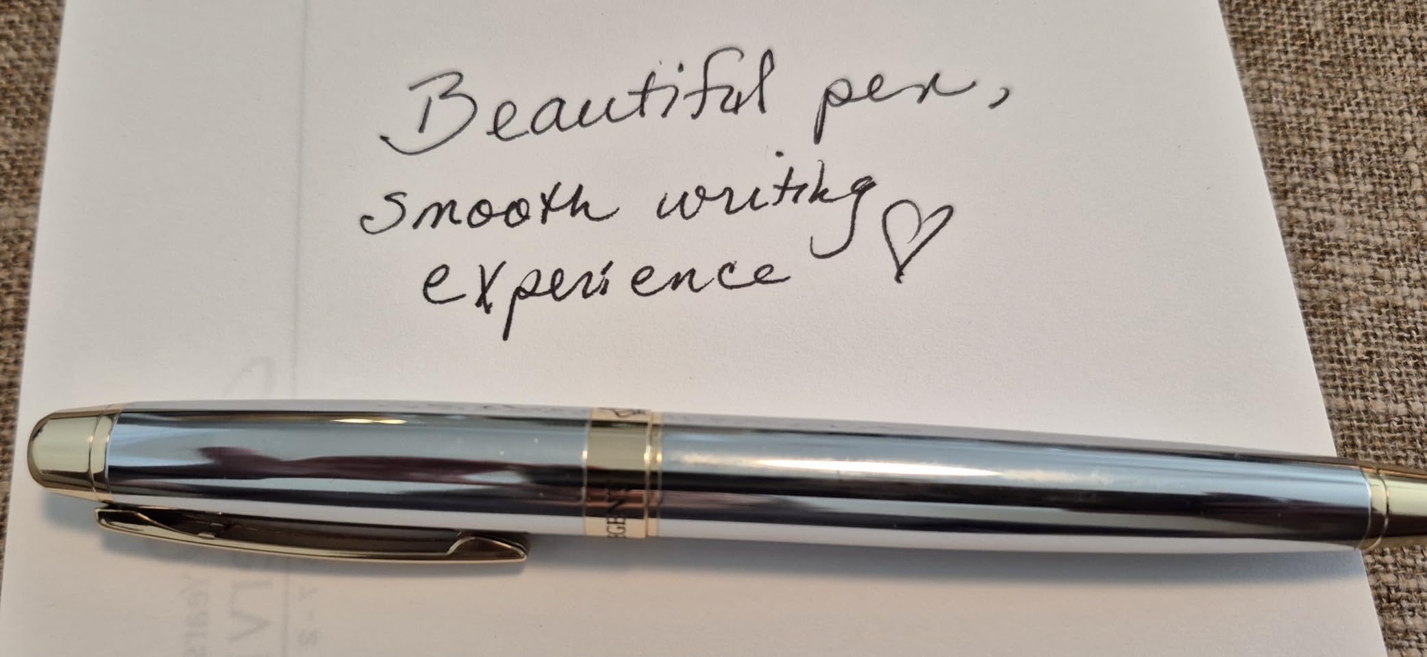 Bond & Regent 24 Karat Gold Luxury Rollerball Pen - Fancy Executive Professional Writing Gift Set for Men & Women, Nice Pens, Gloss Black customer photo 2
