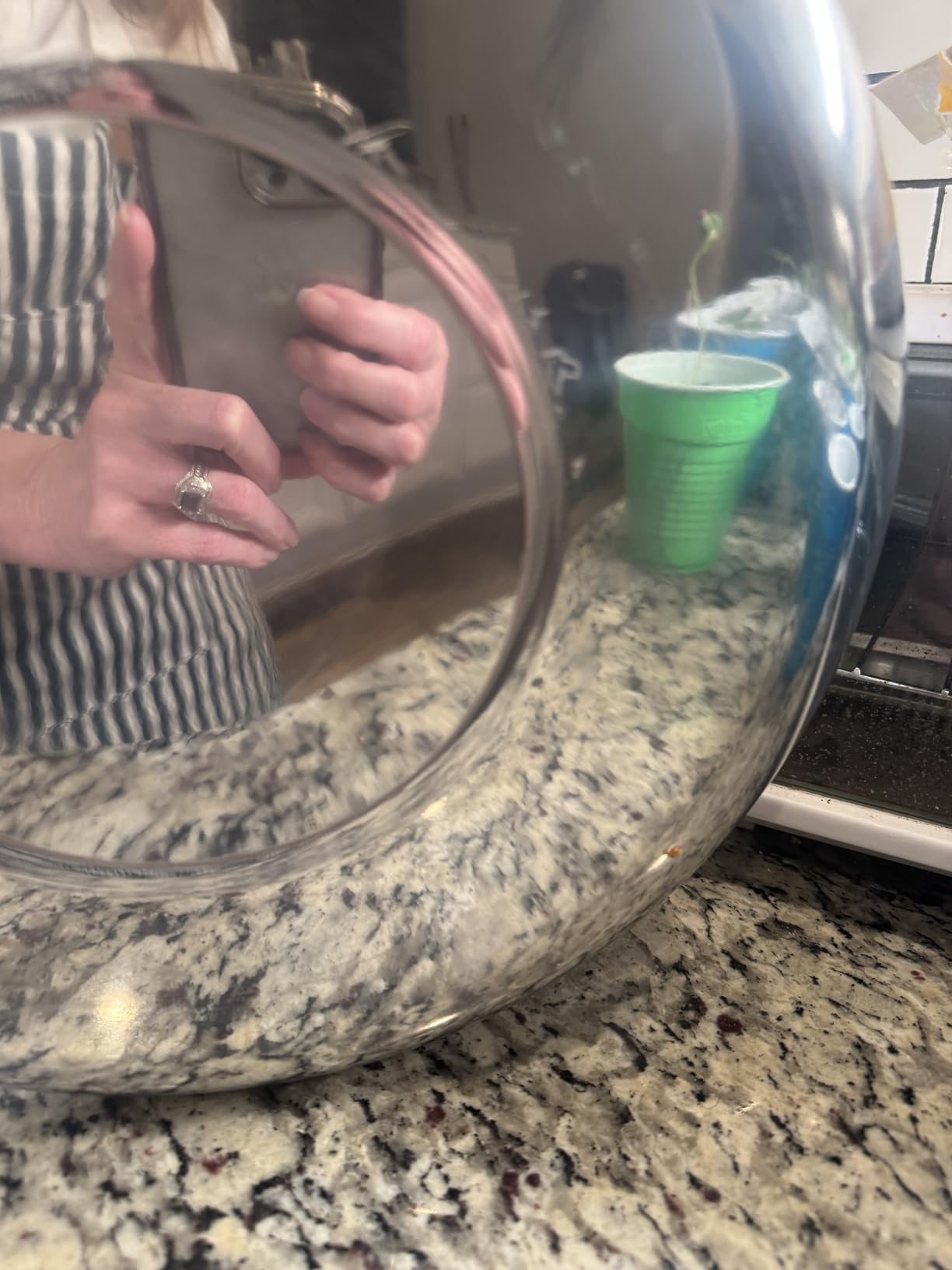 NESCO 24 Quart Manual Pressure Canner, Pressure Cooker, with pressure guage, locking lid, and removing canning rack customer photo 1