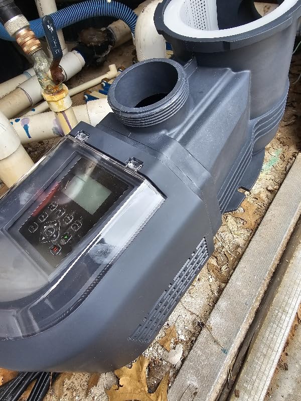 1.8HP Variable Speed Pool Pump for Inground & Above-Ground Pools, Permanent Magnet Motor, 220V-240V, High-Flow 9114 GPH, Energy Efficient & Quiet Self-Priming Pool Pump with Filter Basket customer photo 2