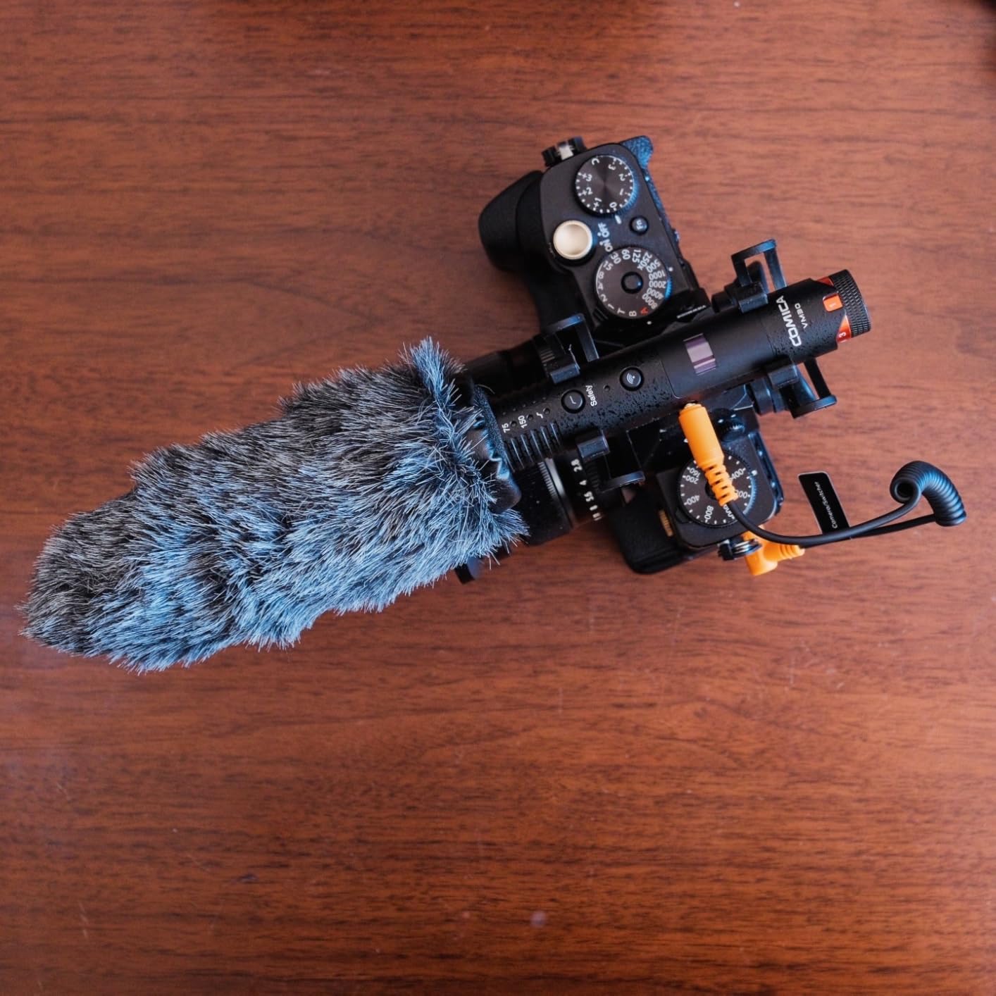 COMICA VM40 Shotgun Microphone with Wired & Wireless Modes, 48kHz/32-bit Float Recording, 32GB Storage customer photo 1