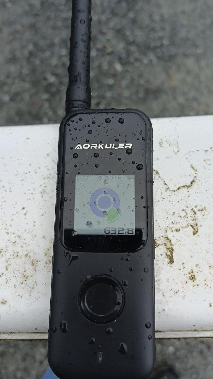 Aorkuler GPS Dog Tracker - Track Your Dog Up to 3.5 Miles Without Phone or Cell Signal | No App, No Monthly Fees | Ideal for Hiking, Rural & Remote Areas (Tracker 2) customer photo 1