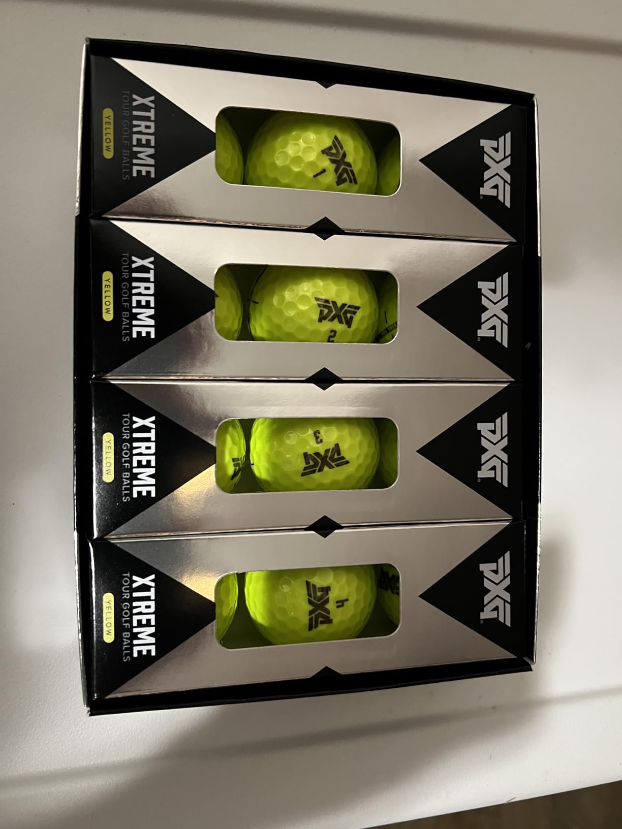 PXG Golf Xtreme Tour Golf Balls for Men, 12 Pack, 4 Sleeves customer photo 1